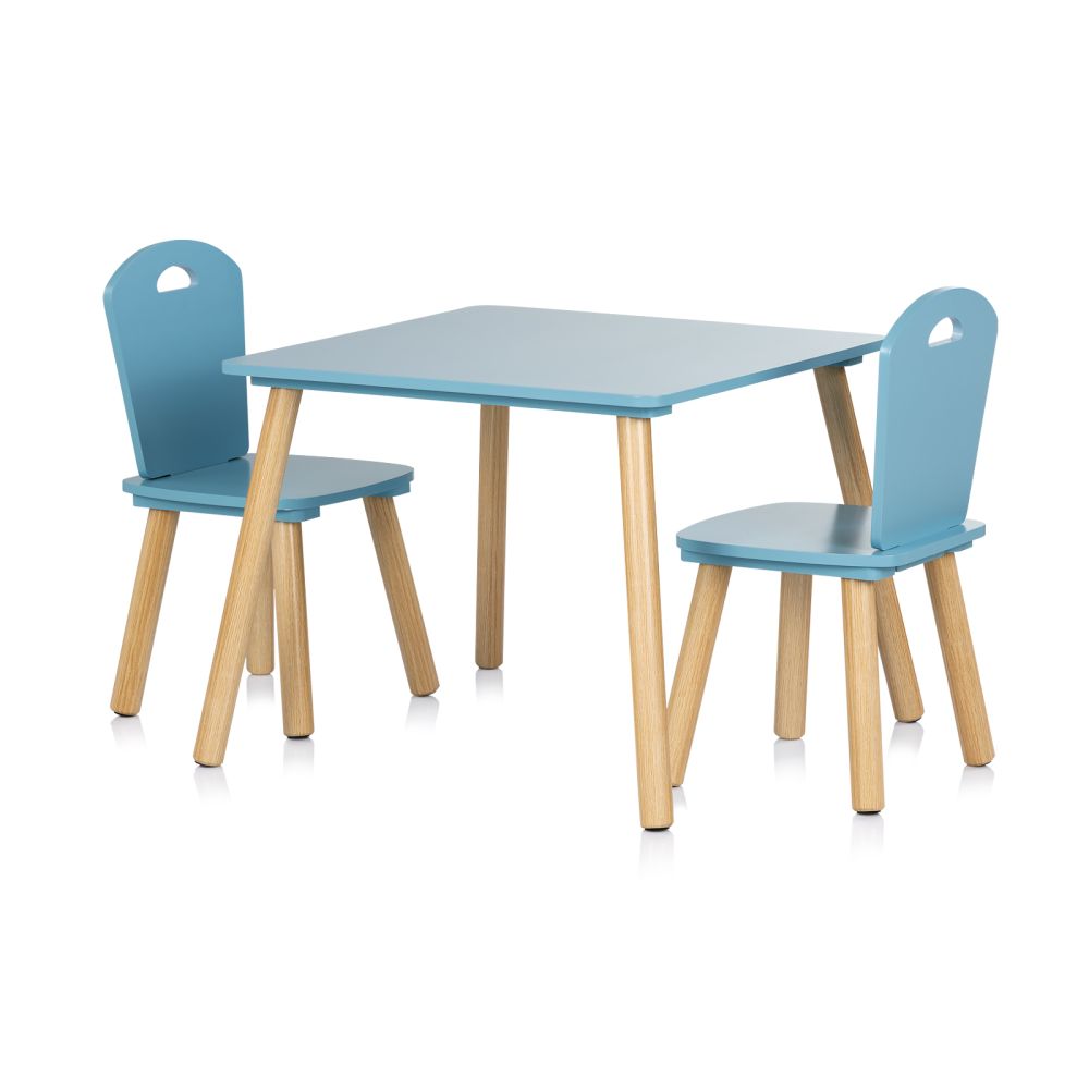 CHIPOLINO Juguete Juego de mesa con dos sillas MDF de Chipolino