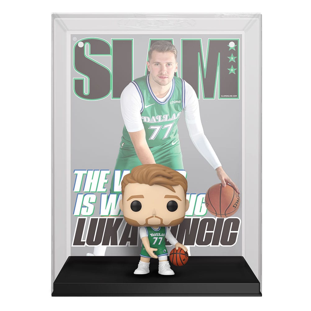 Funko Pop! NBA Cover: Slam - Luka Doncic - Figura de Vinilo Coleccionable - Idea de Regalo- Mercancia Oficial - Juguetes para Niños y Adultos - Muñeco para Coleccionistas y Exposición