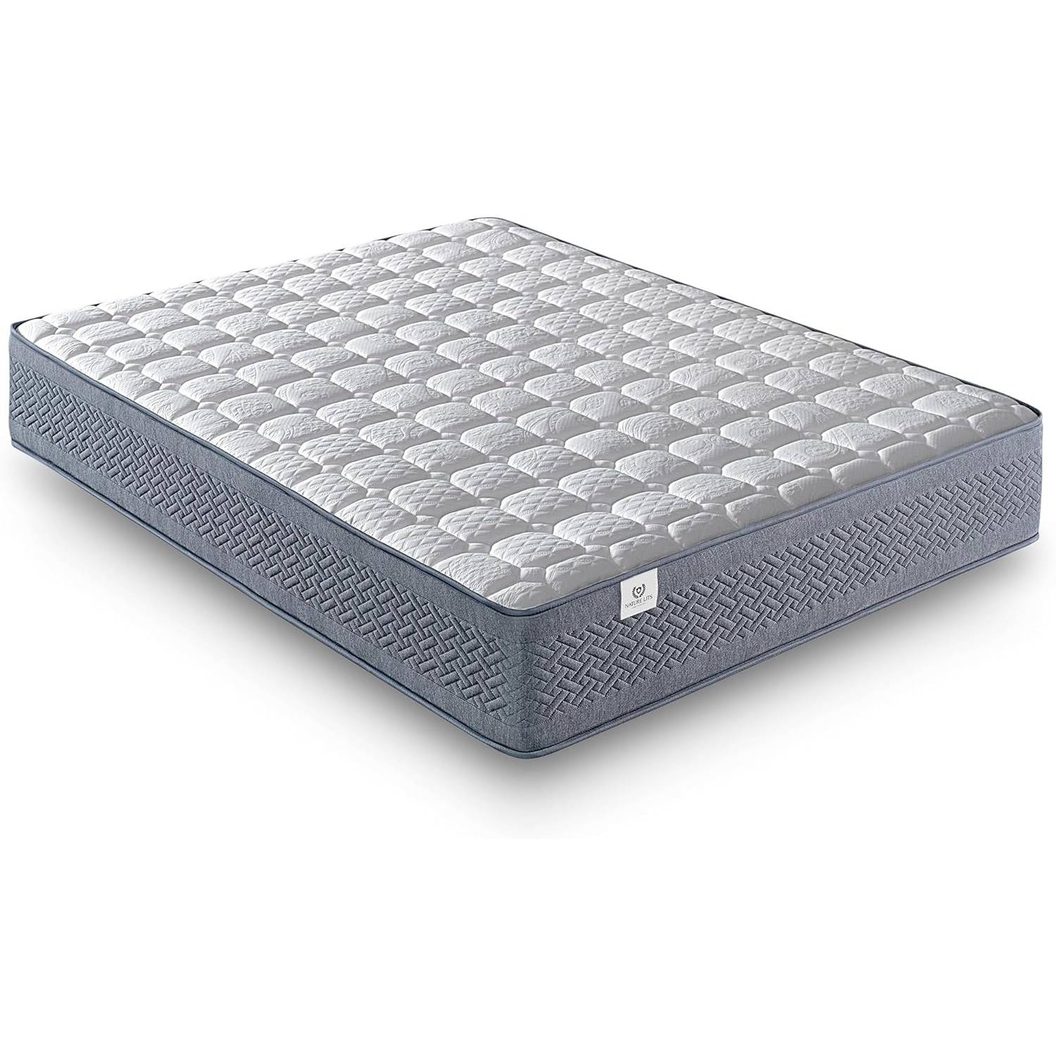 Naturelits Palace Altura 28 cm – Colchón Viscoelástico de Alta Gama con Espuma Compacta o Muelles Ensacados – Adaptación Progresiva, Firmeza Estable y Descanso Saludable