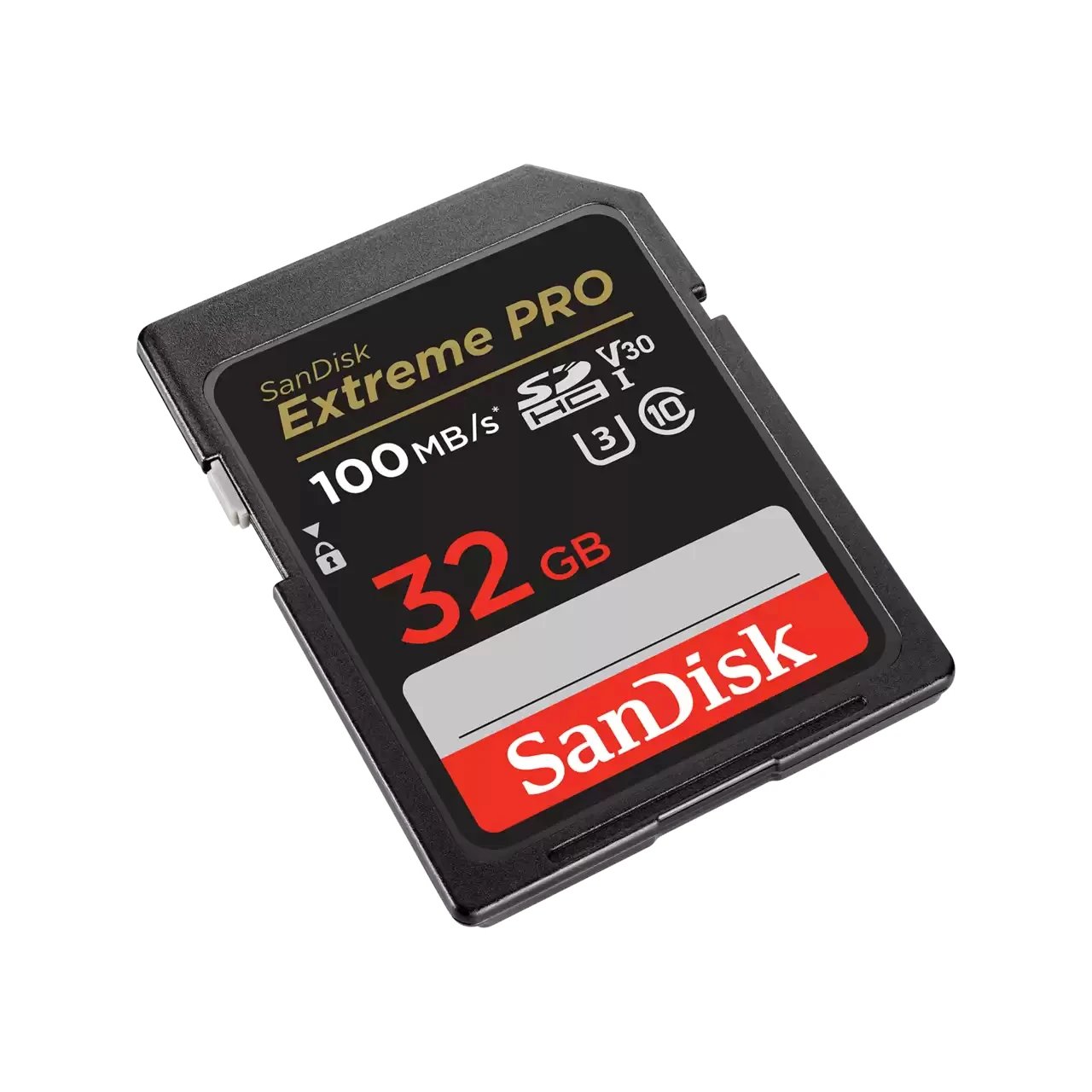 SanDisk - Tarjeta de memoria SDHC UHS-I 32 GB Extreme Pro SDSDXXO-032G-GN4IN para cámaras DSLR y videocámaras HD con velocidad de lectura hasta 100 MB/s y resistencia al agua, golpes y rayos X