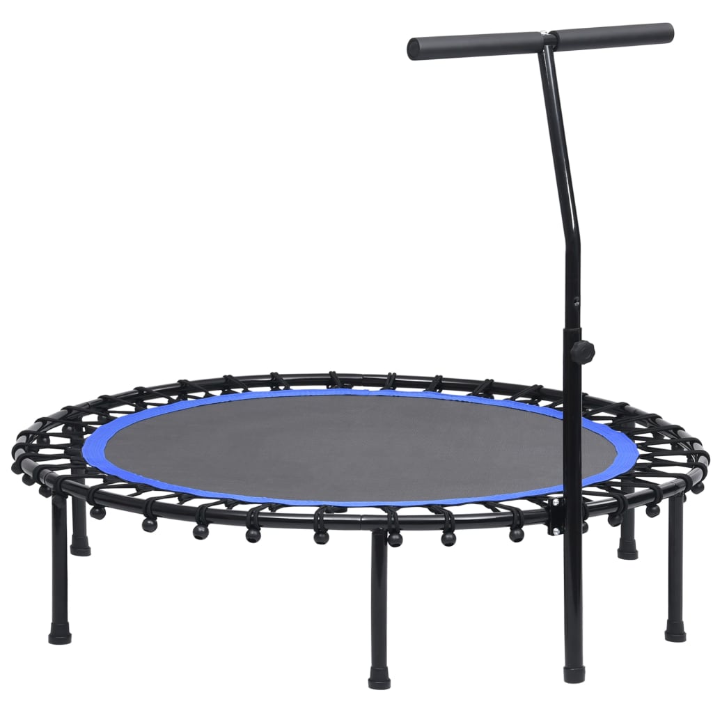 vidaXL Cama Elástica Fitness Mango Trampolín Ejercicio Fuerza Muscular Dimensiones 102 cm, 122 cm