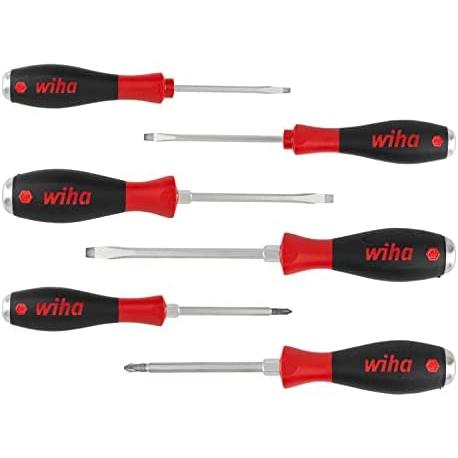 WIHA 21250 - Juego de destornilladores SoftFinish® 530HK6 SoftFinish Ref. 530HK6