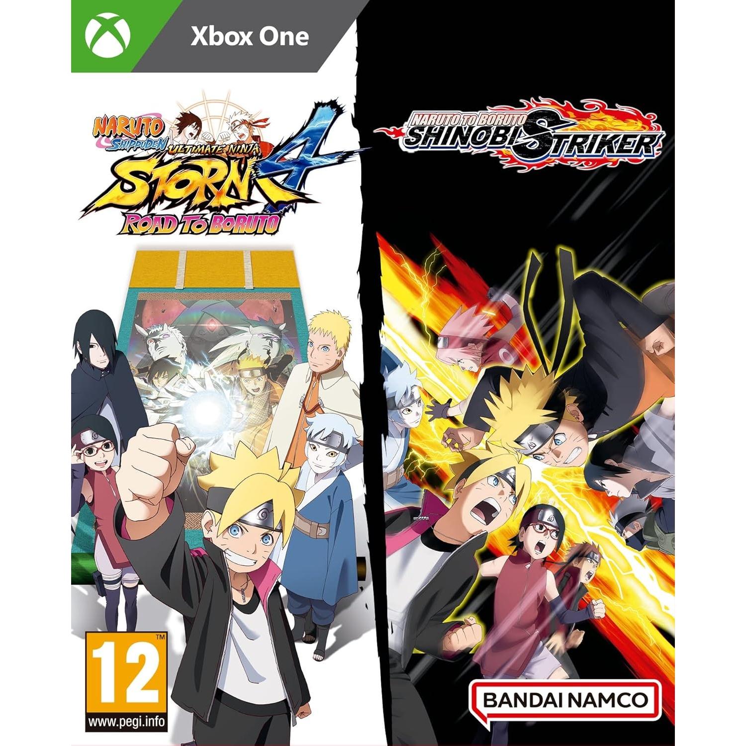 Naruto Shippuden Ultimate Ninja Storm 4, Road To Boruto + Naruto To Boruto Shinobi Striker (2&1) Juego para Consola Microsoft XBOX One [PAL ESPAÑA]