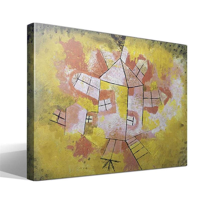 Cuadro Canvas Paul Klee - Alta Resolución - Lienzo 100% Algodón - Bastidor Abeto - Fabricado en España