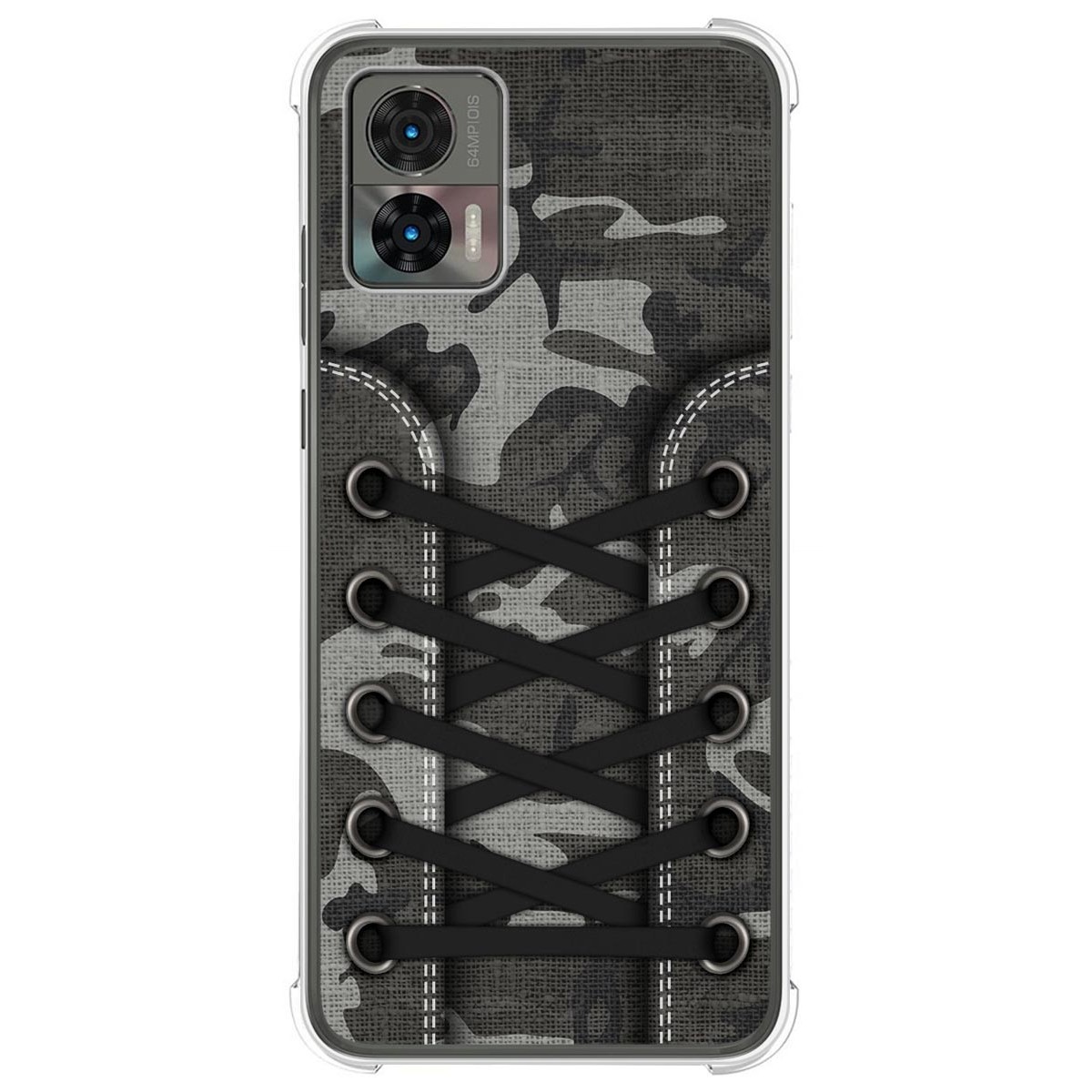 Funda Silicona Antigolpes para Motorola Edge 30 Neo 5G diseño Zapatillas 15 Dibujos