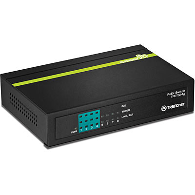 Trendnet TPE-TG44G switch Negro Energía sobre Ethernet (PoE)