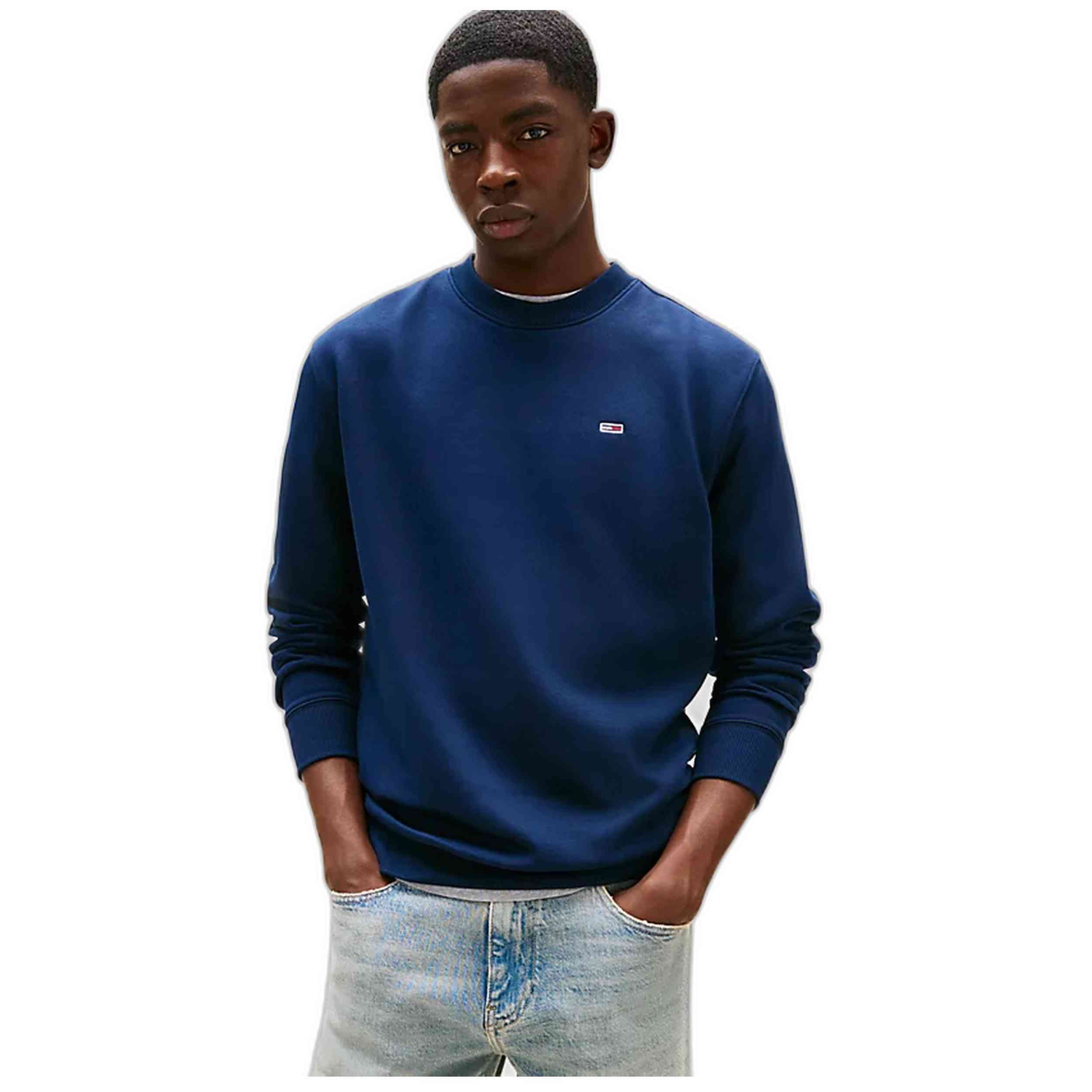 Sudadera Tommy Hilfiger modelo DM0DM20741C1G para Hombre en color Azul