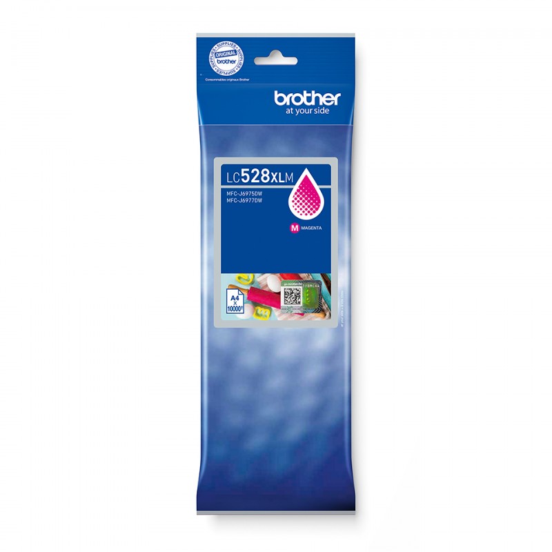 Brother - LC528XLM cartucho de tinta 1 pieza(s) Original Ultra High Yield Magenta LC528XLM