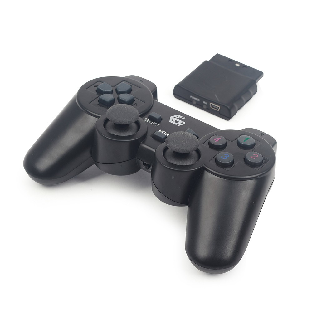 Gembird JPD-WDV-01 Gamepad PC,Playstation 2,Playstation 3 Negro mando y volante