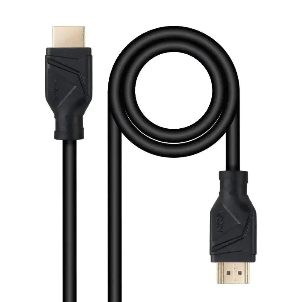 Cable HDMI 2.1 Nanocable 8K@60Hz 48Gbps 1.5m Negro