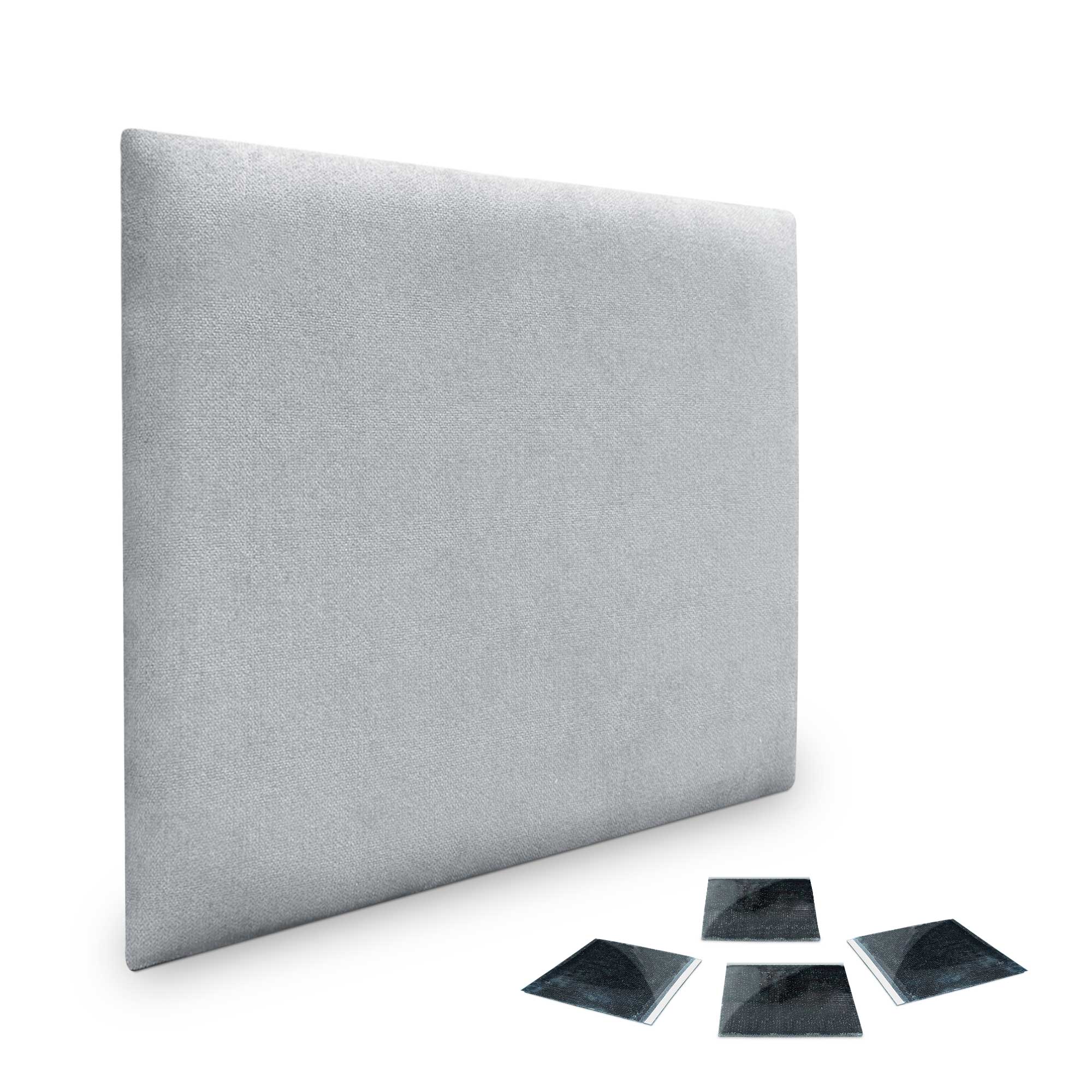 DHOME Juego de Paneles Tapizados de Tela Acualine Pack Autoadhesivos para Pared Acústicos Absorbentes Protección Tercera Gama de Colores
