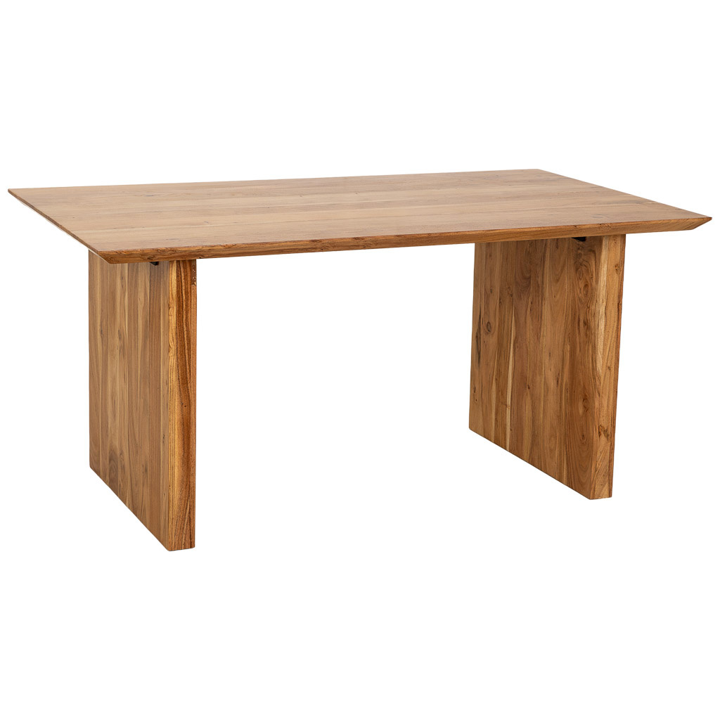 Wonderlust Deco - Mesa de comedor de madera marrón 160x90x76h cm Marrón 160x90x76h cm