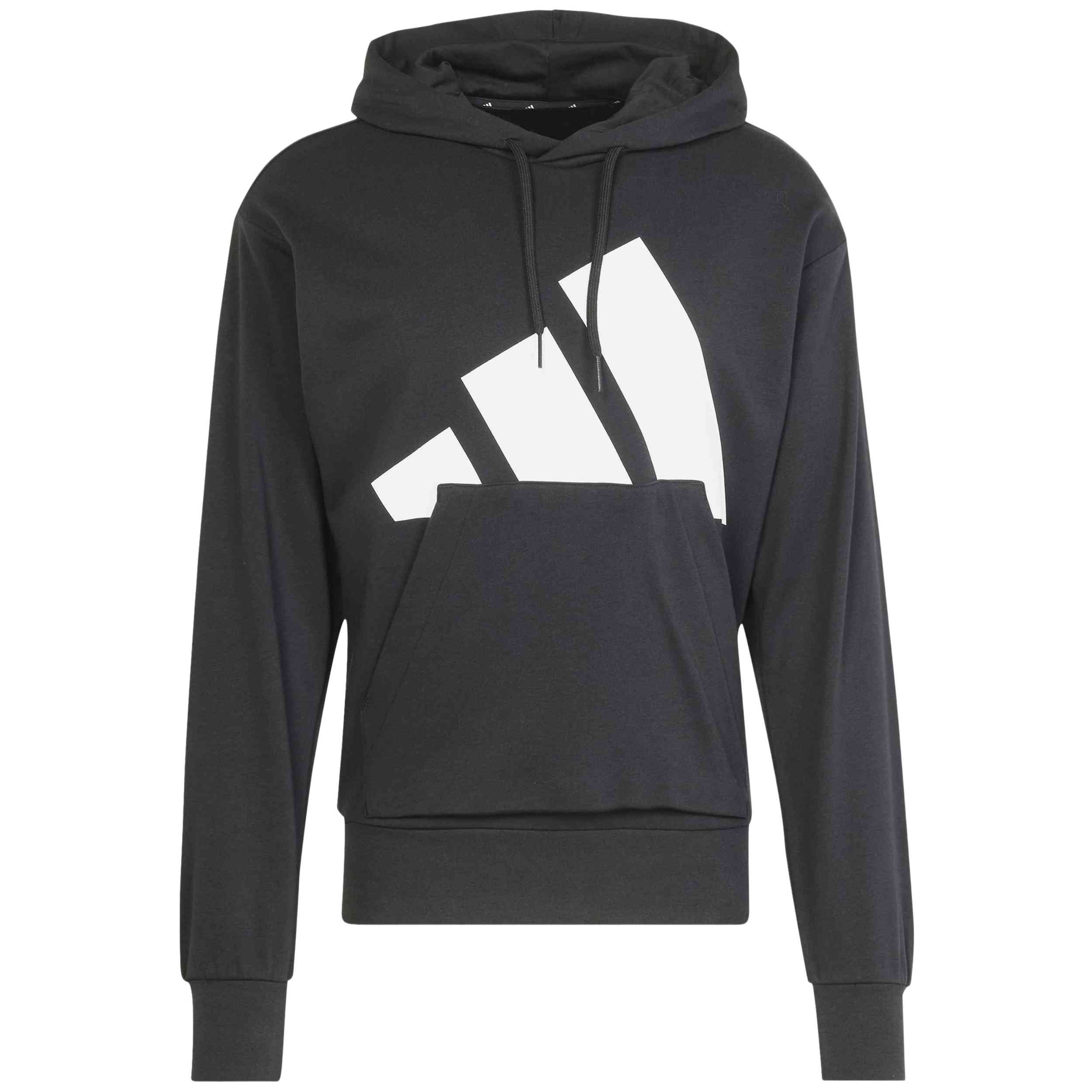 Sudadera Con Capucha Adidas modelo Sudadera con capucha adidas Essentials Big Logo Single negro blanco para Hombre en color Negro