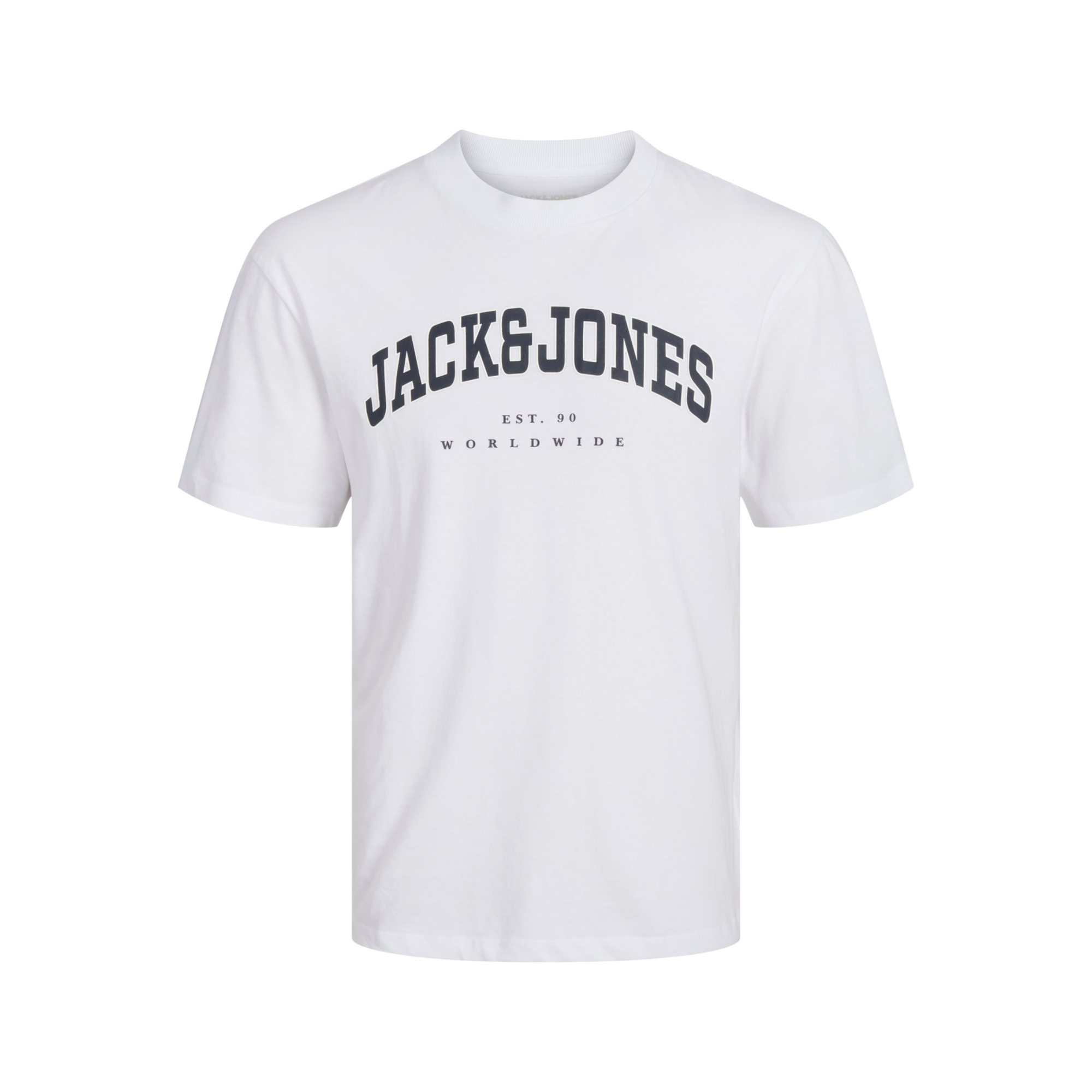 JACK&JONES 12258924 JJECALEB VARSITY TEE SS O-NECK NOOS JNR Junior Camiseta Top Polo TS 29697
