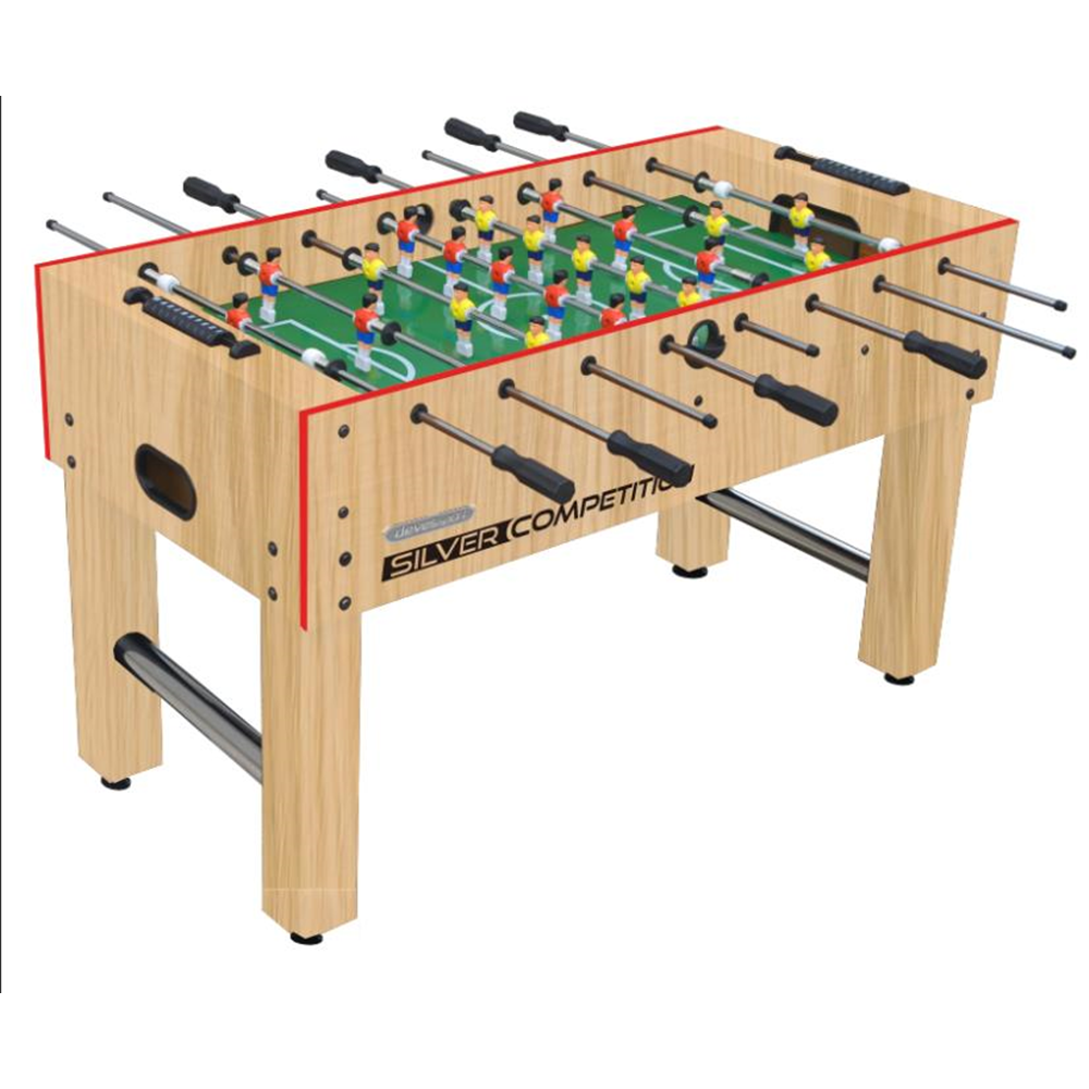Futbolin New Silver Competition.  5' Medidas Producto: 138 X 70 X 88,5  Campo De Juego :117 X 67 (Ociotrends 2184)