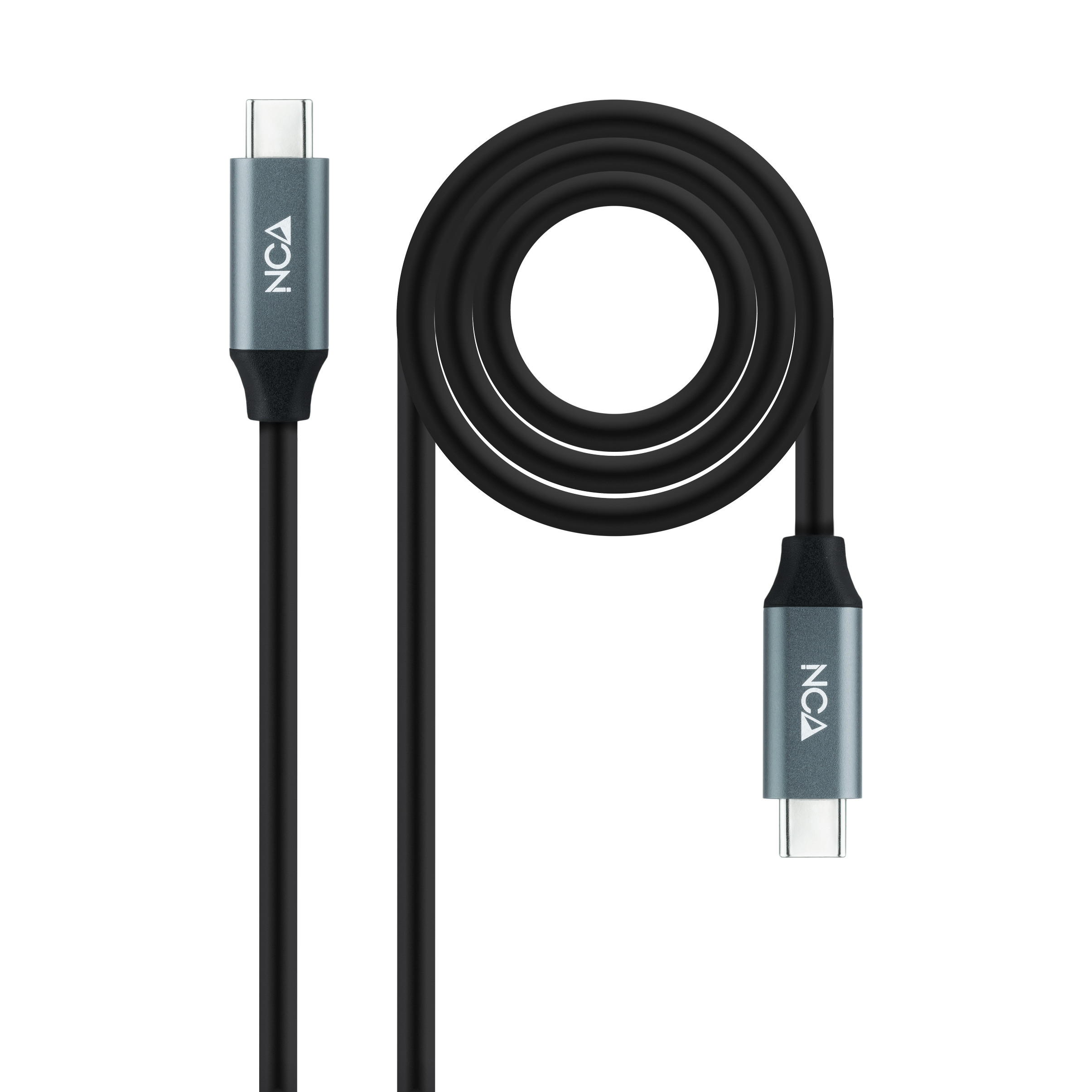 Cable Usb 3.2 Gen2x2 Usb-c A Usb-c 3m Negro Nanocable 10.01.4303