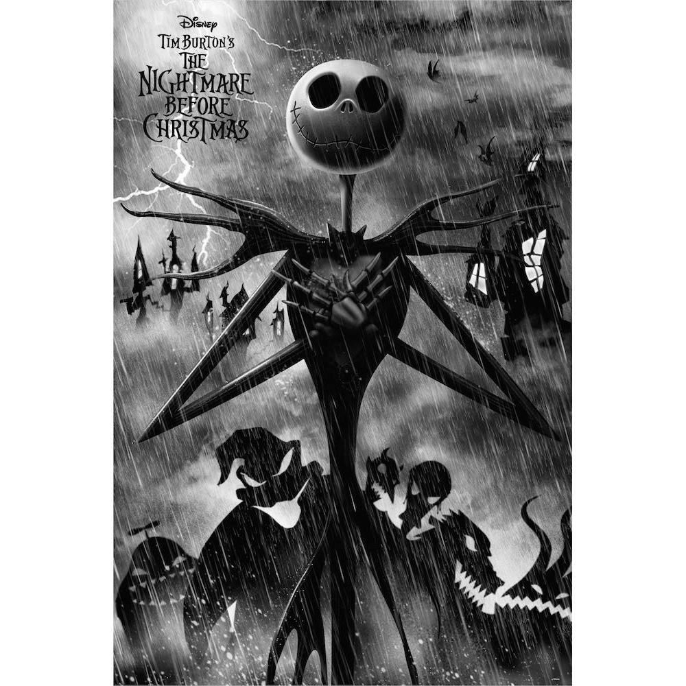 Poster disney pesadilla antes de navidad jack skellington