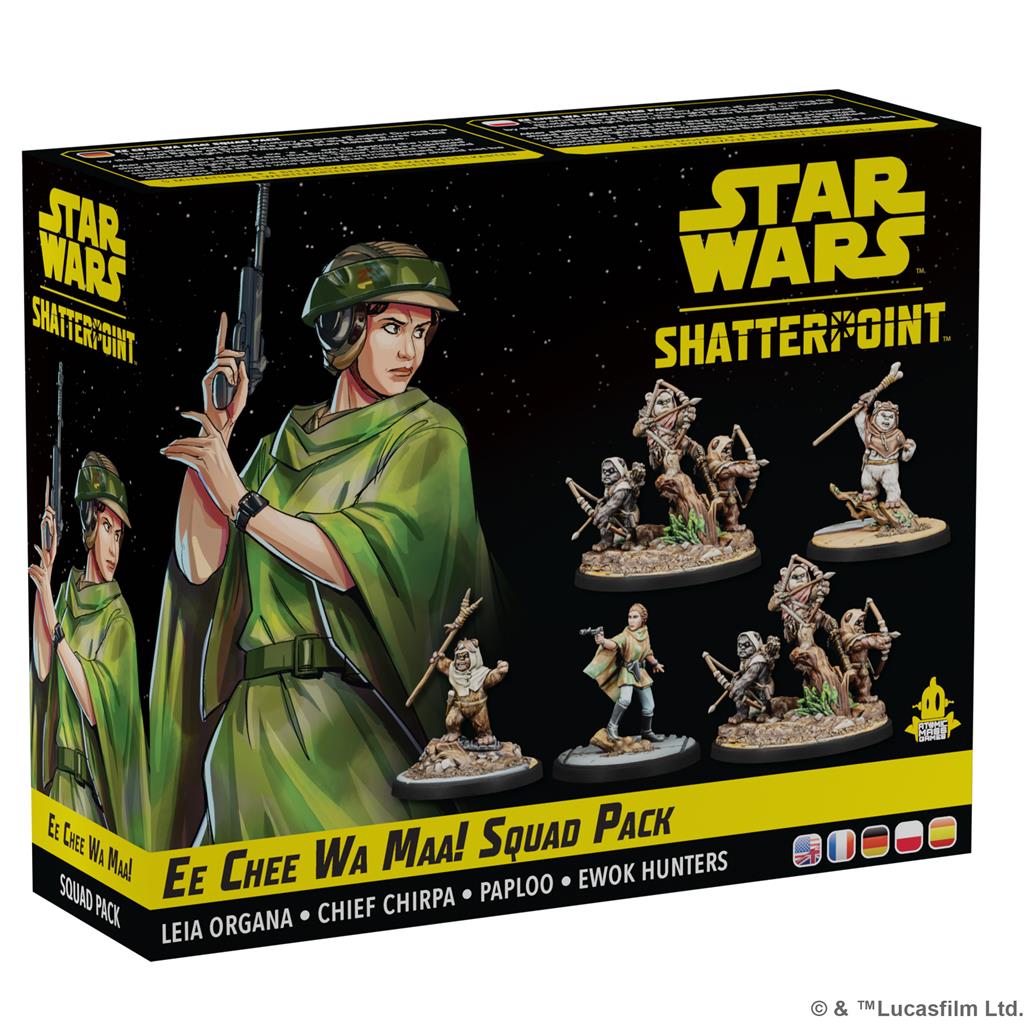 Asmodee - Juego de mesa Ee Chee Wa Maa! Squad Pack