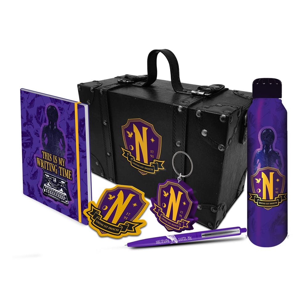 Pyramid International Set de regalo premium Baúl academia Nevermore