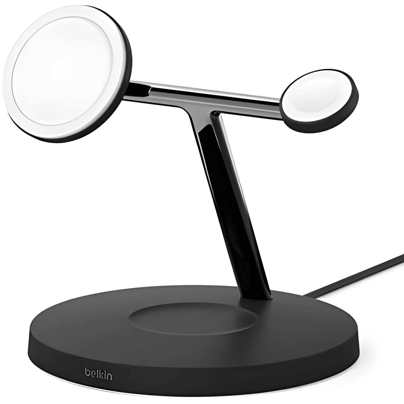 Belkin Cargador Inalámbrico Magsafe 3 en 1 para Iphone, Apple Watch y Airpods - Negro