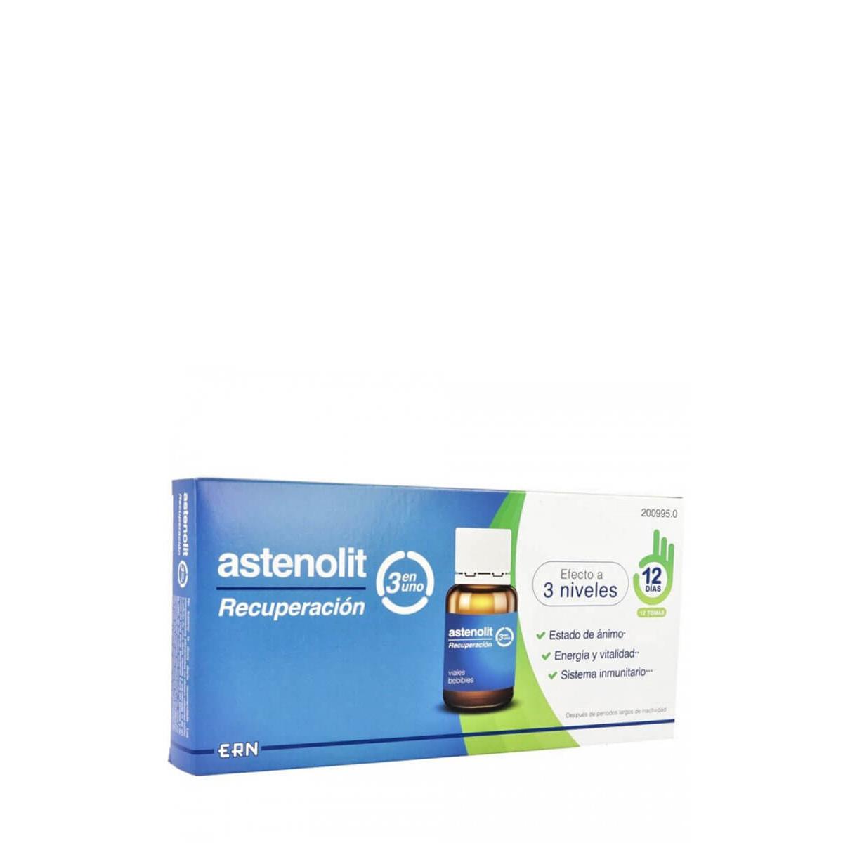 Astenolit - Astenolit recuperación 12 viales