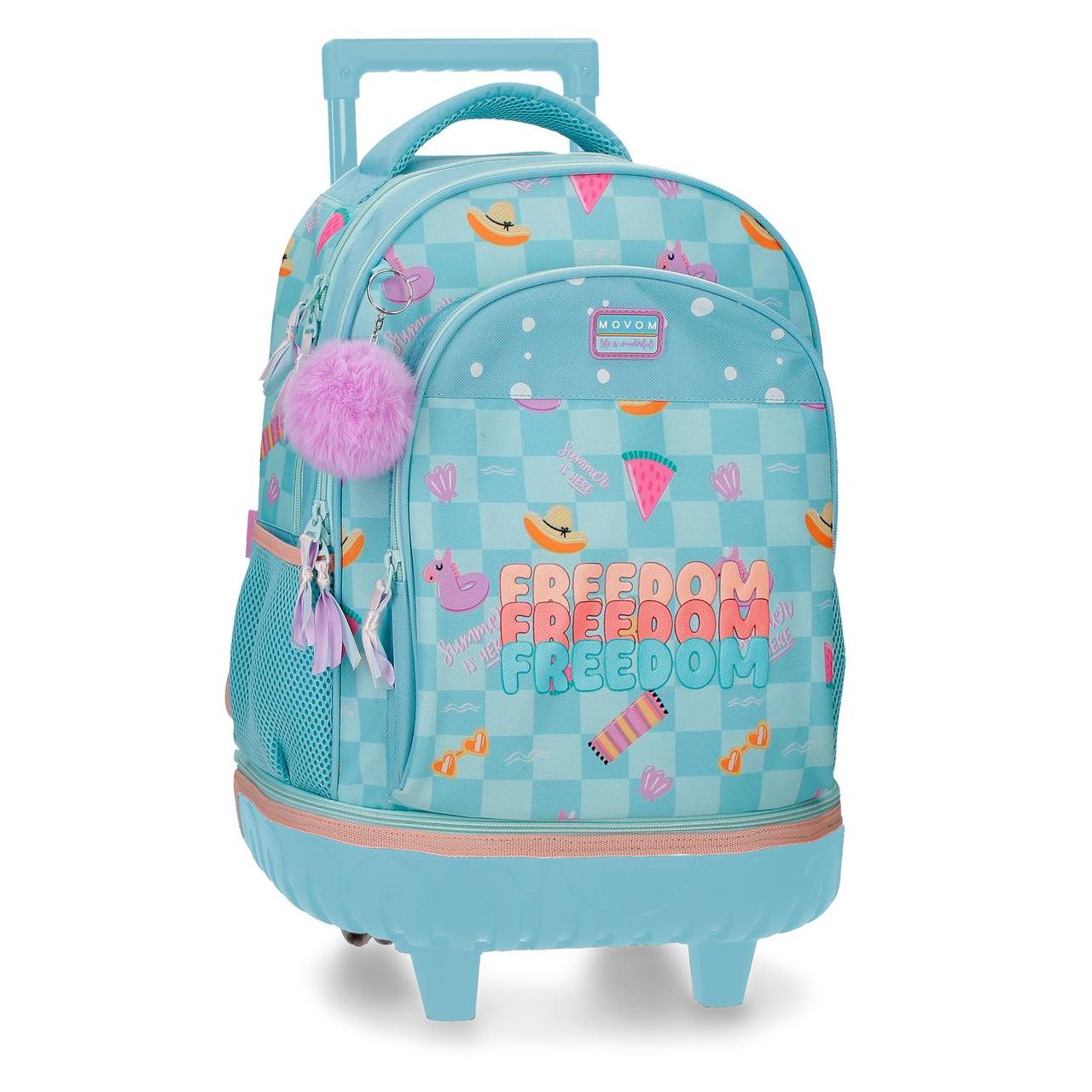 Mochila compact desmontable Movom Freedom turquesa