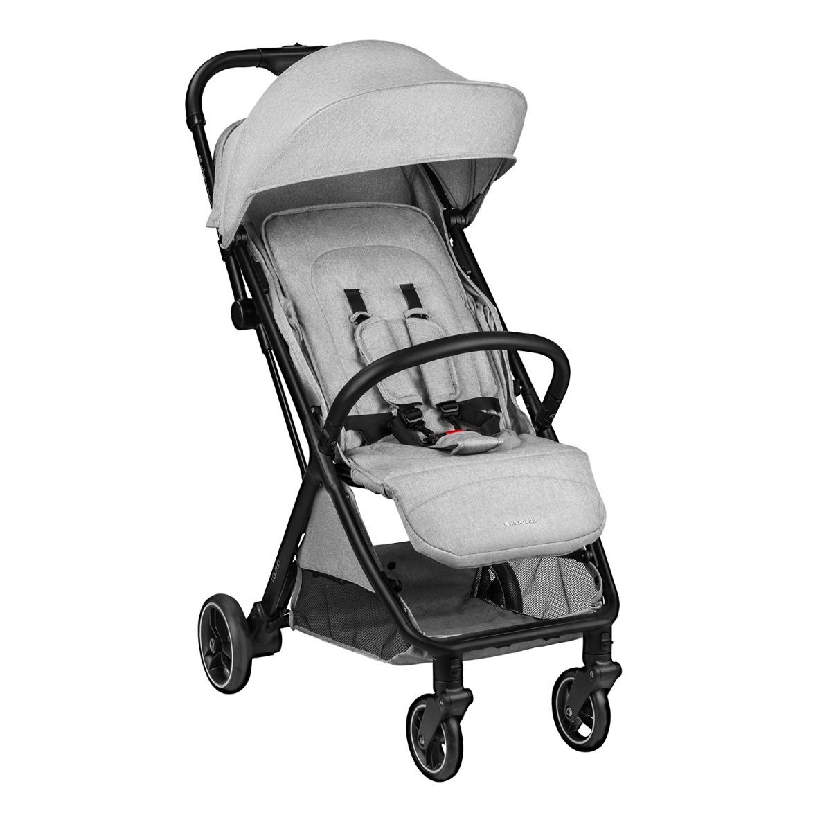 Carrinho de passeio auto Lauren Gris Claro Kikkaboo