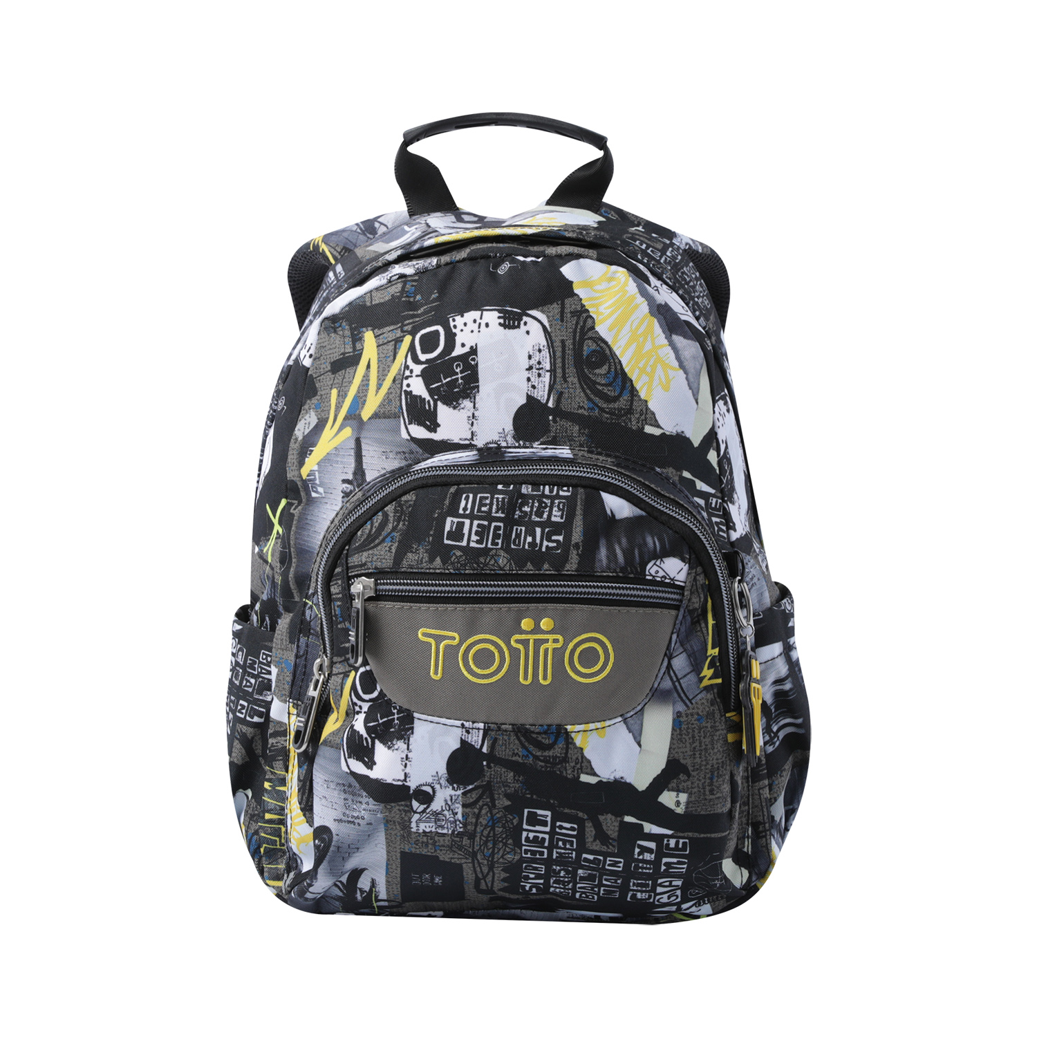 Totto Mochila escolar Tempera Material: Poliéster 27 x36.5 x12 cm