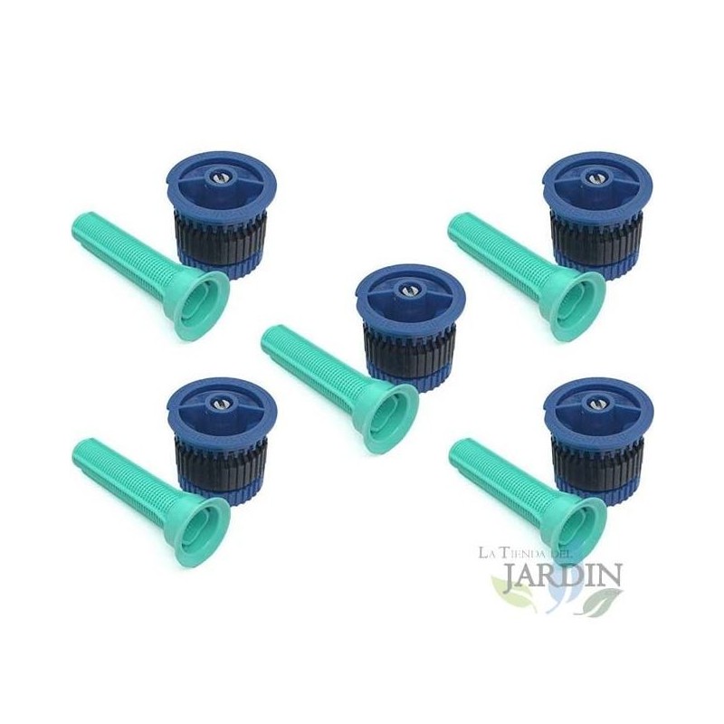RAIN BIRD Tobera para Difusores de Riego | 5 Toberas Rain Bird HEVAN10 | Boquillas Regulables 3 m para Aspersores de Jardin