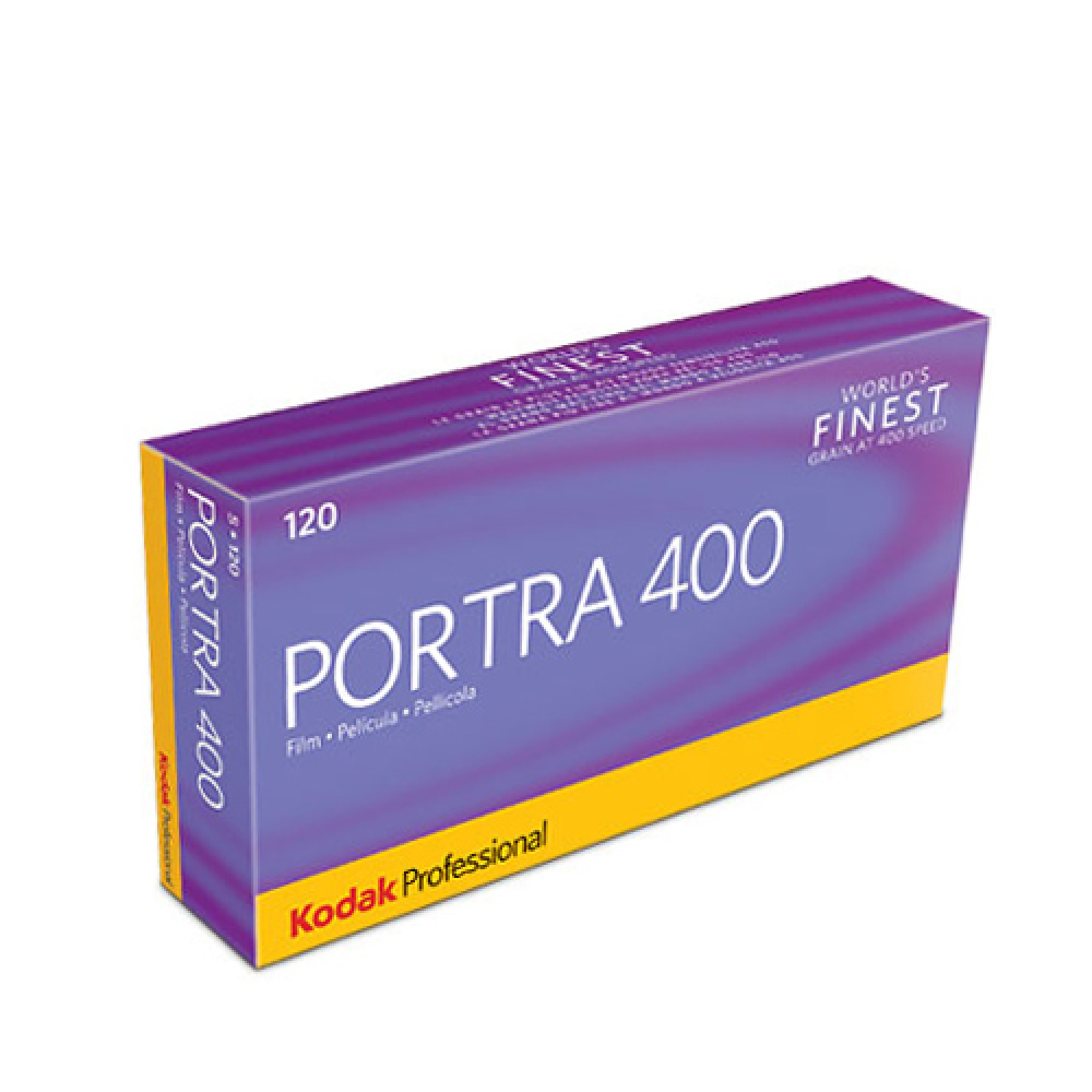 Carrete Kodak película analógica 5 Pack 120 PORTRA 400 FILM