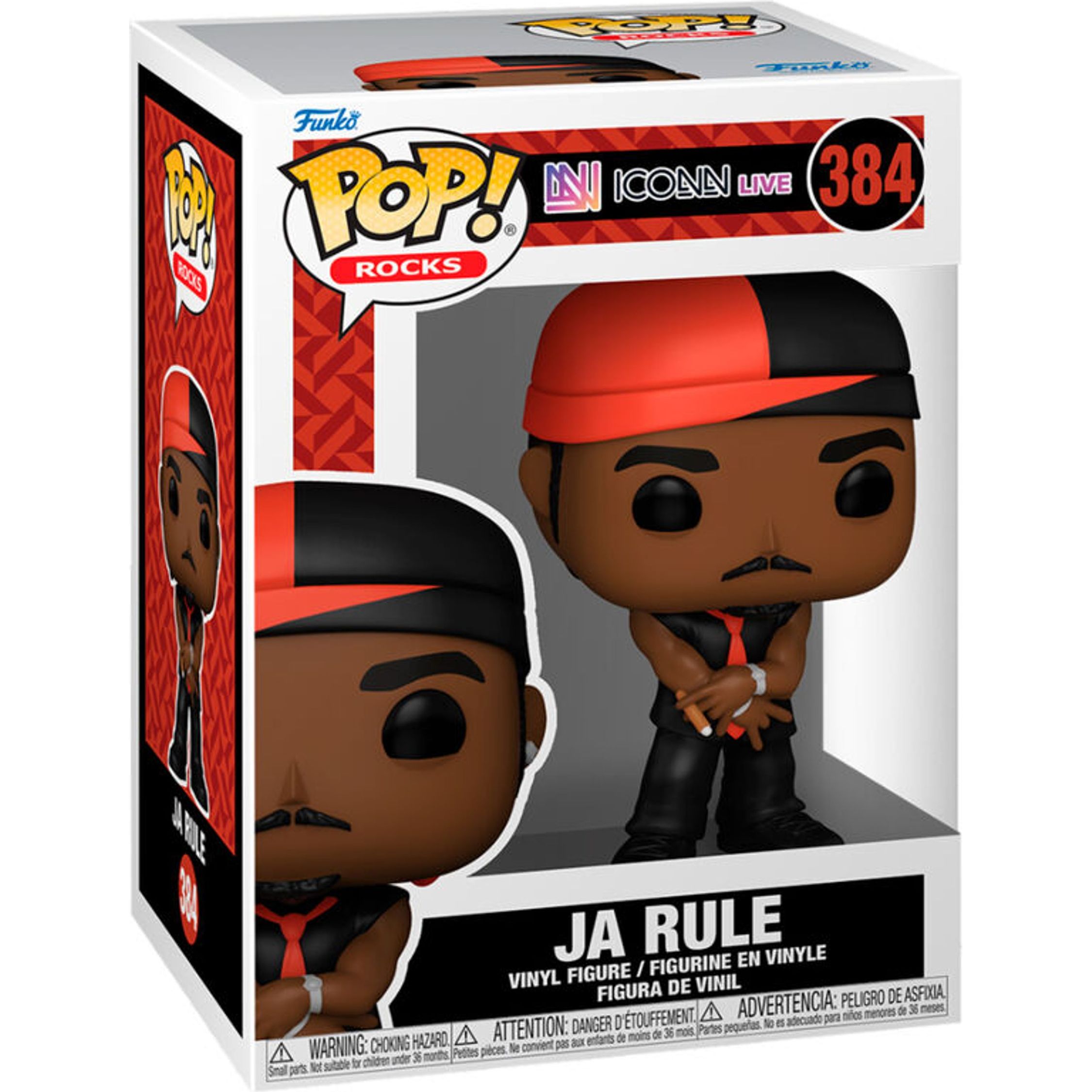 Funko - Figura Pop Rocks Ja Rule - Funko Pop Coleccionable De Edición Limitada - Funko Pop Diseño Detallado Y Realista - Funko Pop Ideal Para Regalo - Funko Pop Gran Variedad De Personajes