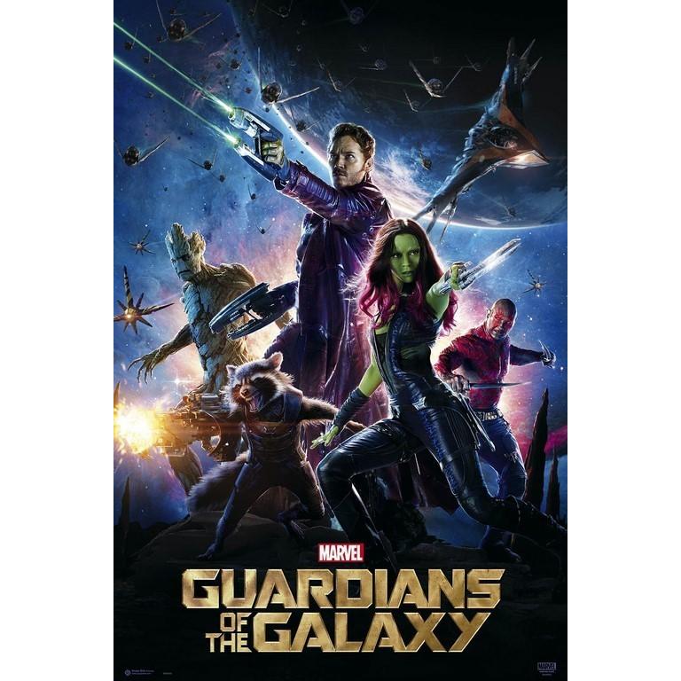 Poster marvel guardianes de la galaxia oficial