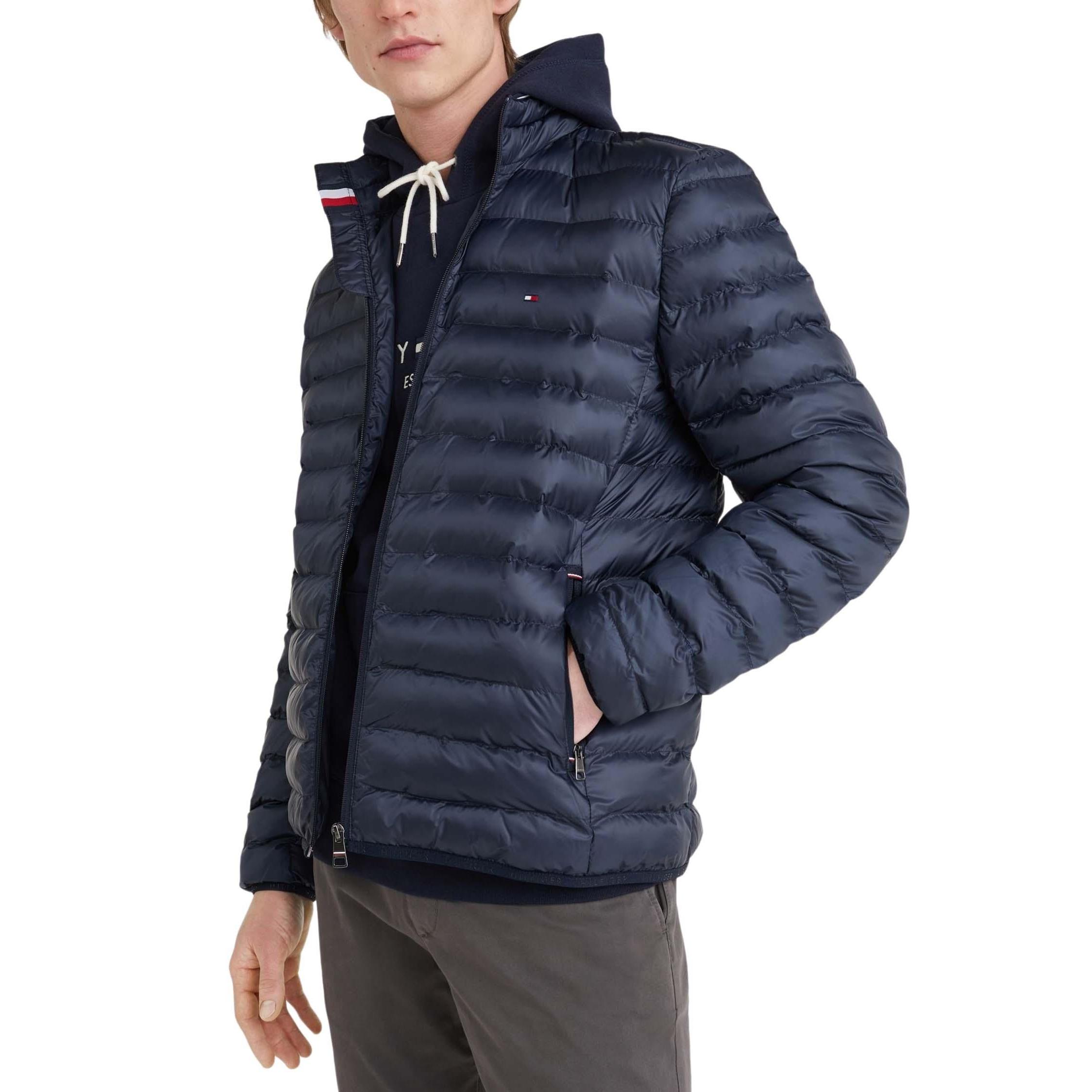 Tommy Hilfiger - Cazadora Tommy Hilfiger Packable Recycled Marino