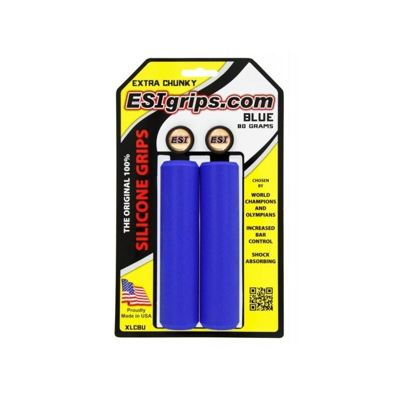 Esi Grips Puños Extra Chunky Azul Esi Grips Puños Extra Chunky Azul ESIGRIPS de ciclismo para bicicleta