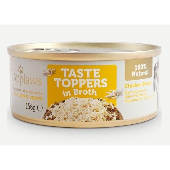 Applaws Lata Topper Perros Pollo en Caldo  Comida húmeda en lata para perros