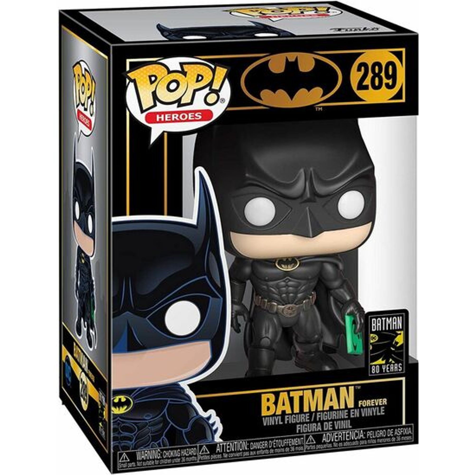 Funko - Figura Pop Dc Batman 80Th Batman 1995 - Funko Pop Coleccionable De Edición Limitada - Funko Pop Diseño Detallado Y Realista - Funko Pop Ideal Para Regalo - Funko Pop Gran Variedad De Personajes