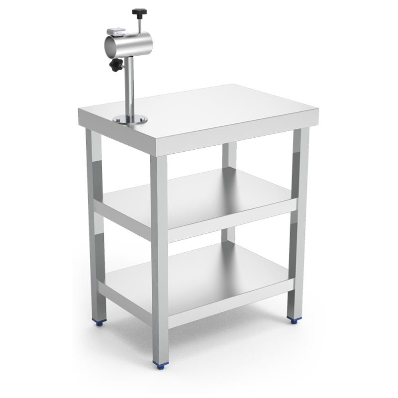 Mesa inox jamonera RT-2D 710x500x1.220 mm