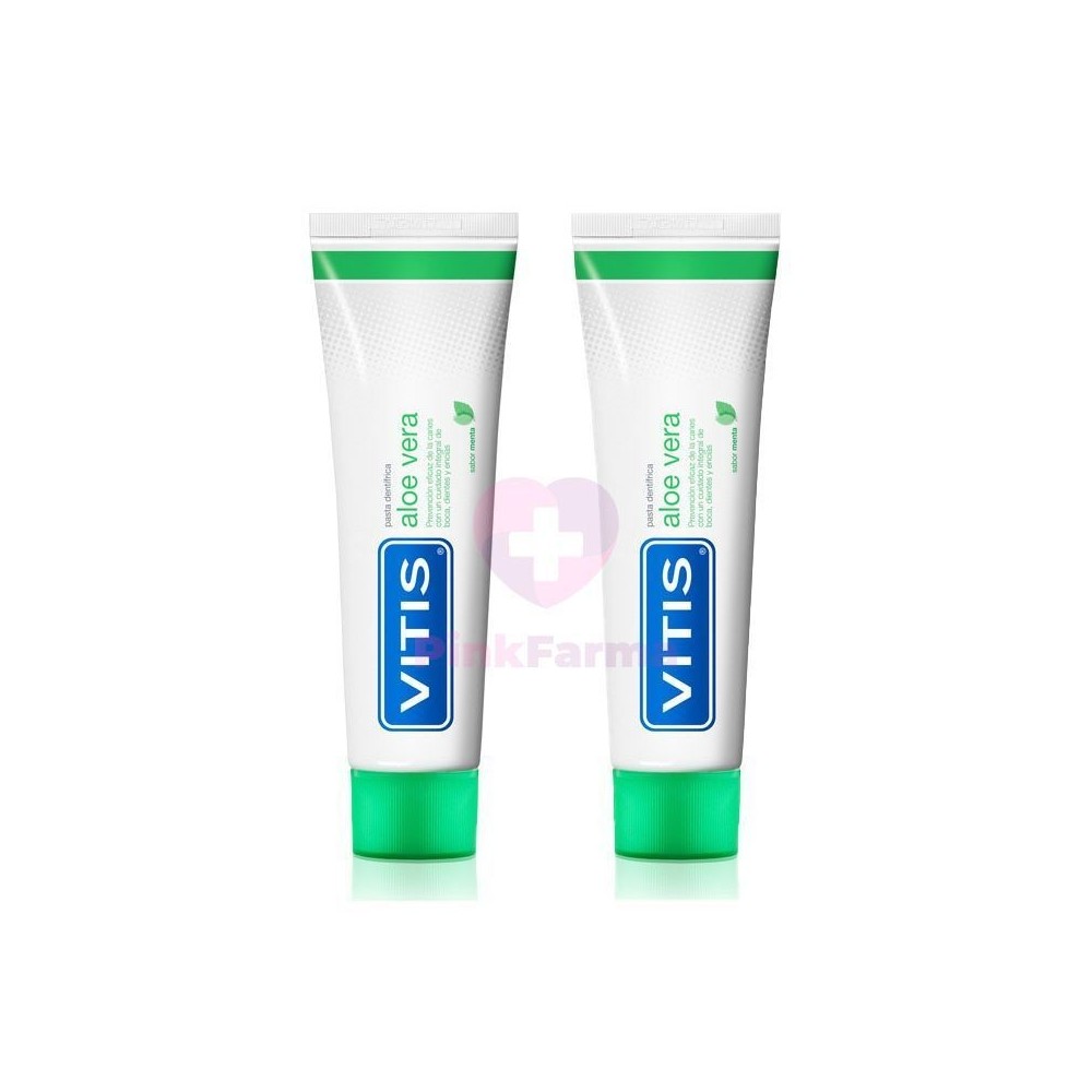 Vitis - Vitis Aloe Vera Pasta Dentifrica Duplo 2x150ml