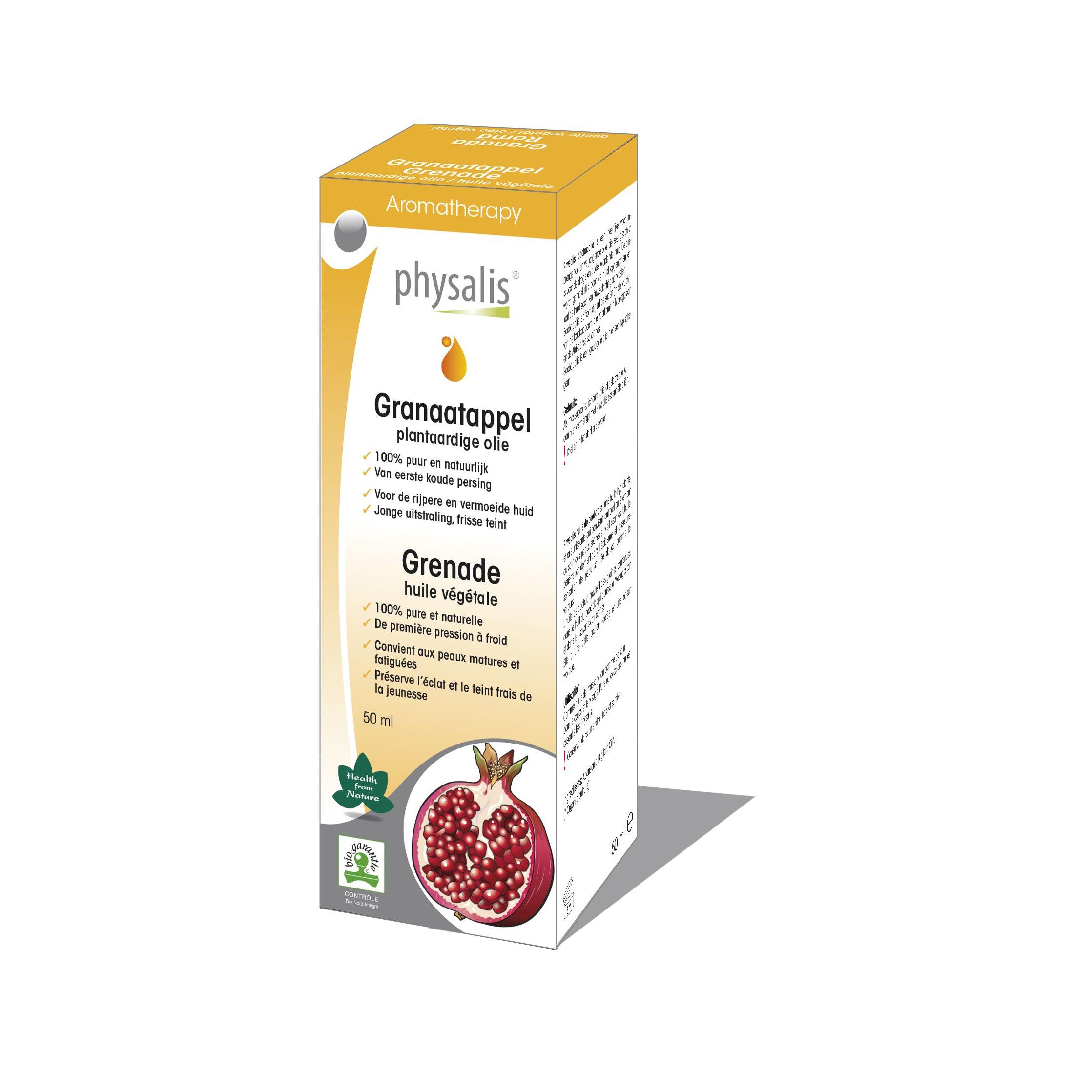 Aceite de Granada Bio 50 ml Physalis