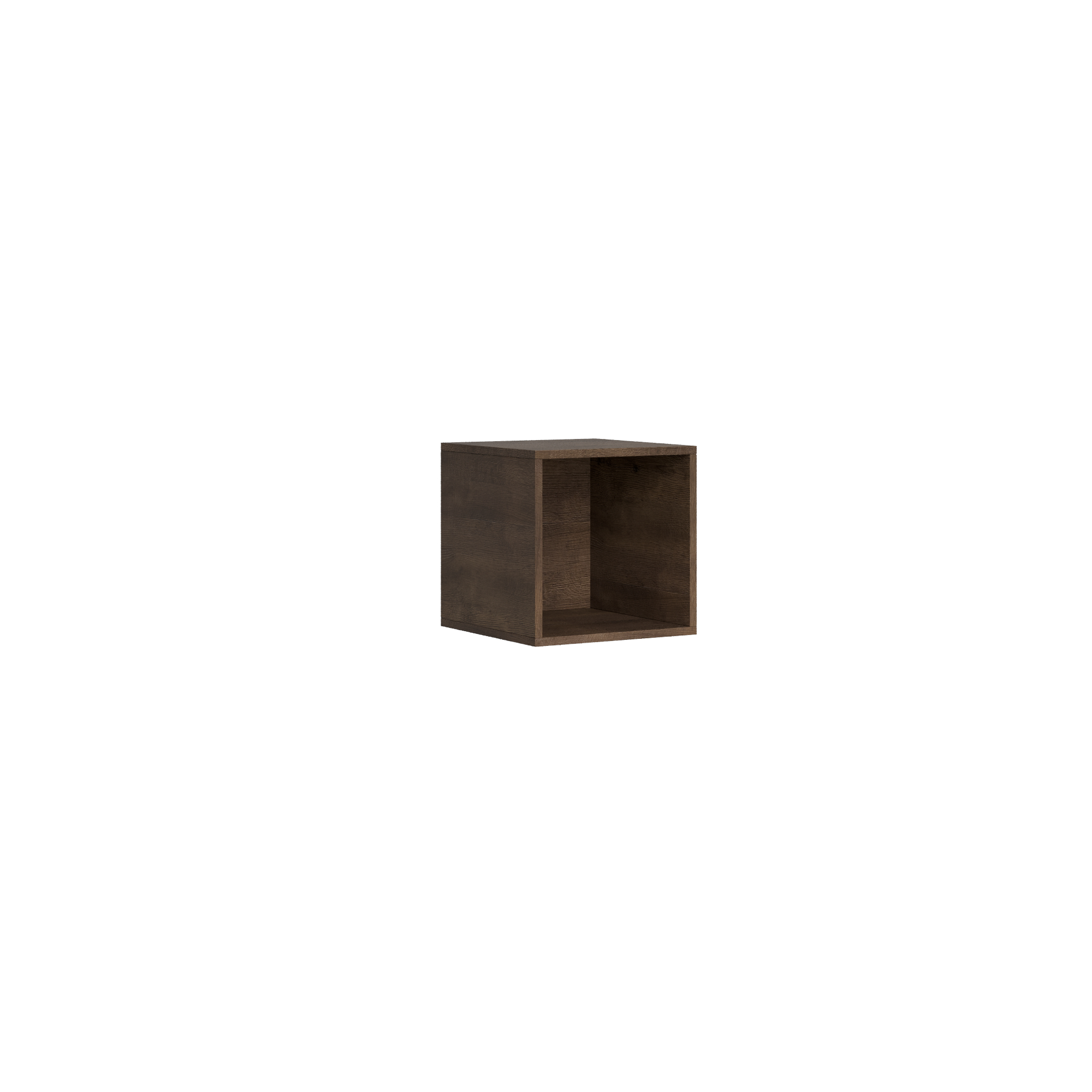 Mueble de pared abierto An.40 Al.40 Pr.39,2 Nogal - Itamoby