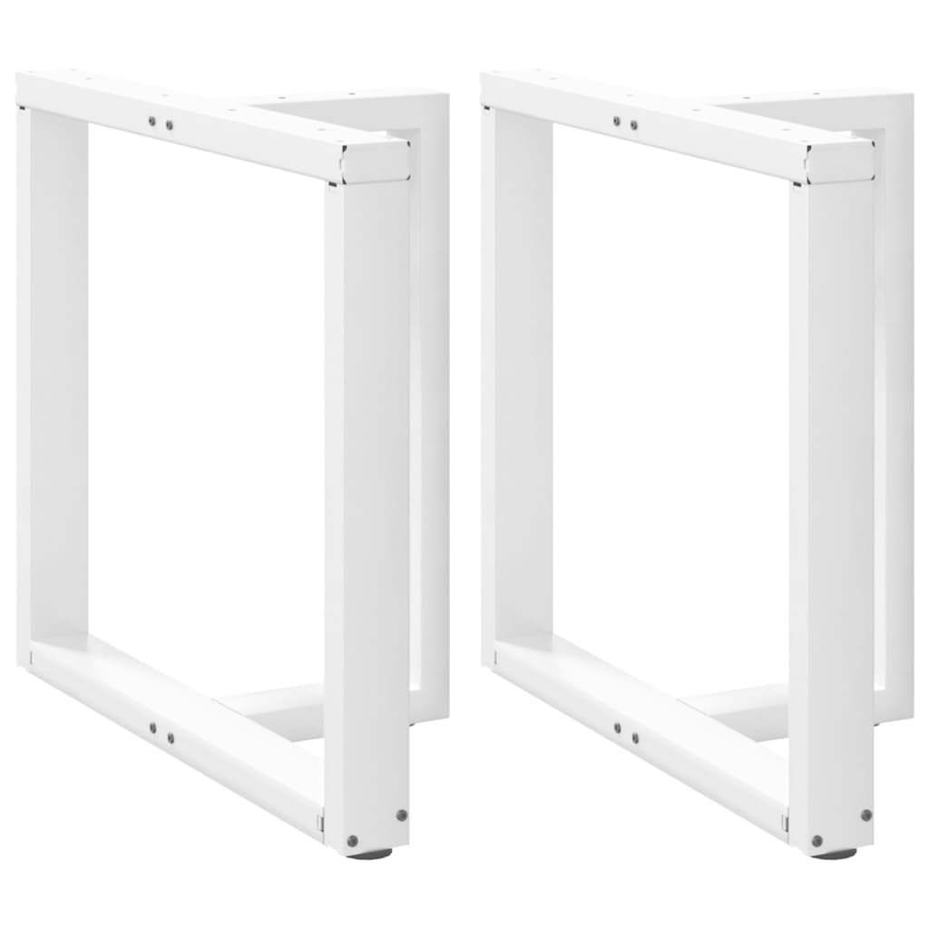 vidaXL Patas para mesa de comedor en forma de T (2 unidades) 80 x 35 x (72-73) cm, acero