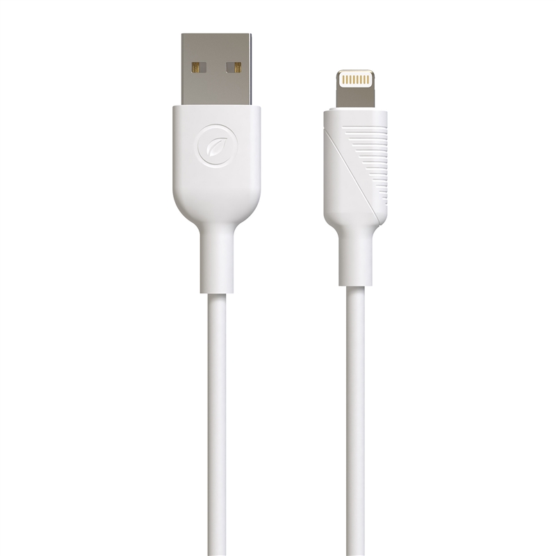Cable Muvit for change USB a Apple MFI 2,4A 3m blanco