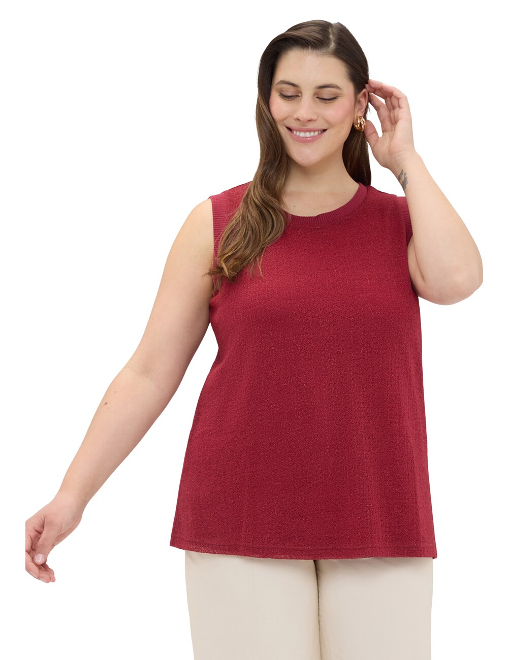 Fiorella Rubino - Top de punto lurex