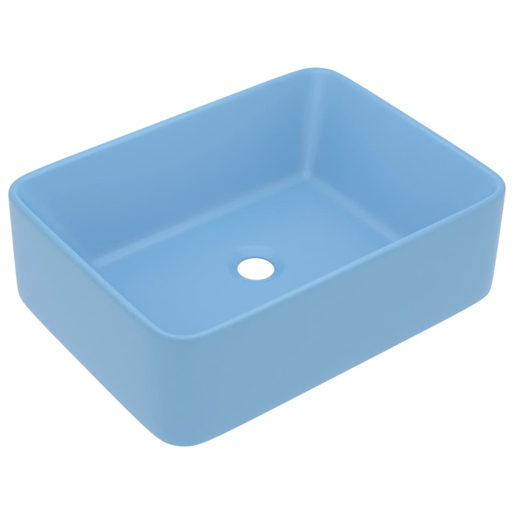 vidaXL Lavabo de lujo de cerámica 41x30x12 cm
