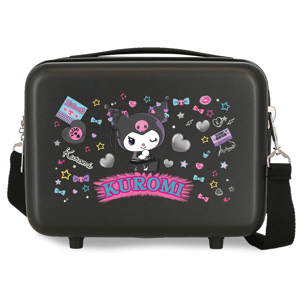 Neceser ABS Sanrio Kuromi Retro Pop 29x21x15cm