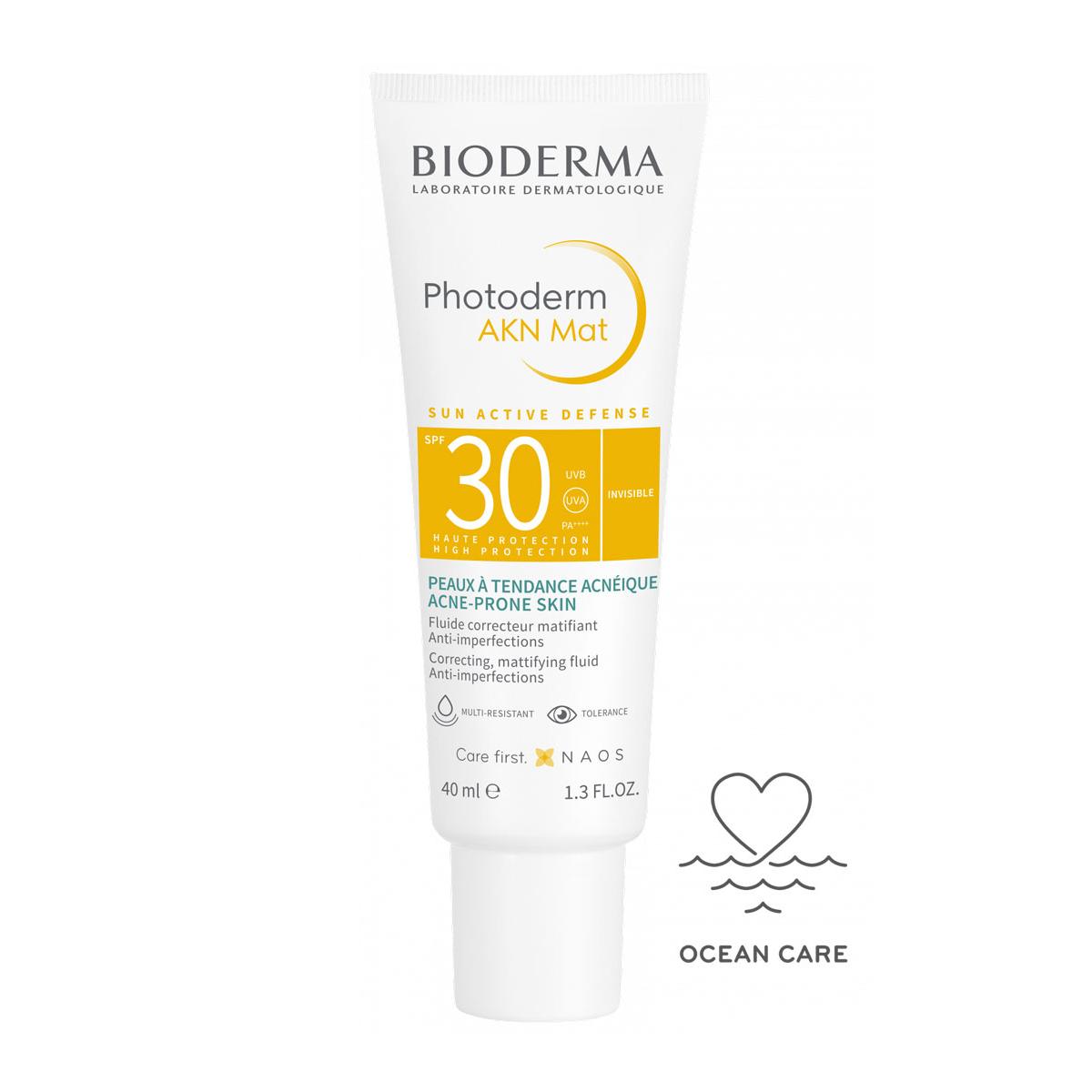 Bioderma photoderm akn fluido matificante spf 30 40 ml