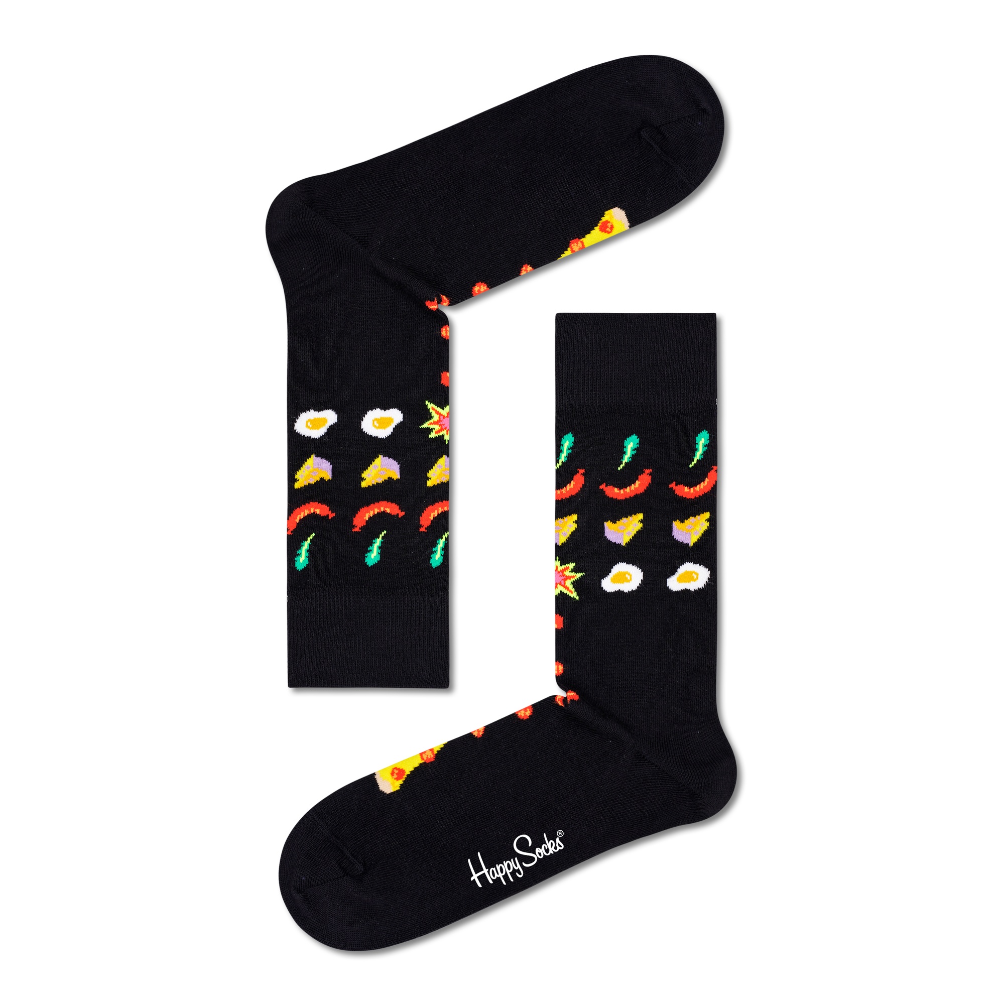 Happy Socks Calcetines Largos Estampado Original Comida Hombre