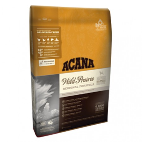 Acana Adult Wild Prairie Perro - Alimento Seco con Proteínas Naturales y Sin Cereales