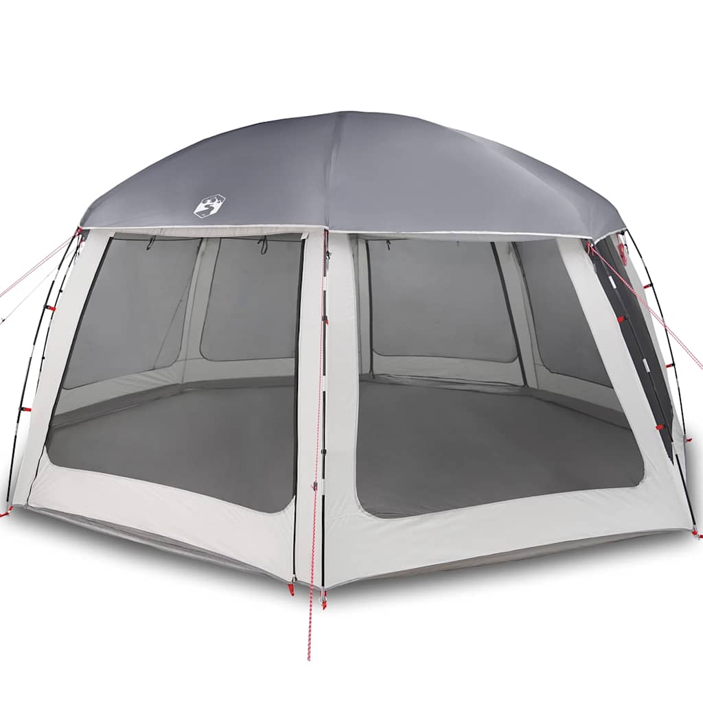 vidaXL Carpa para piscina con desmontables y paredes azul 612x612 cm