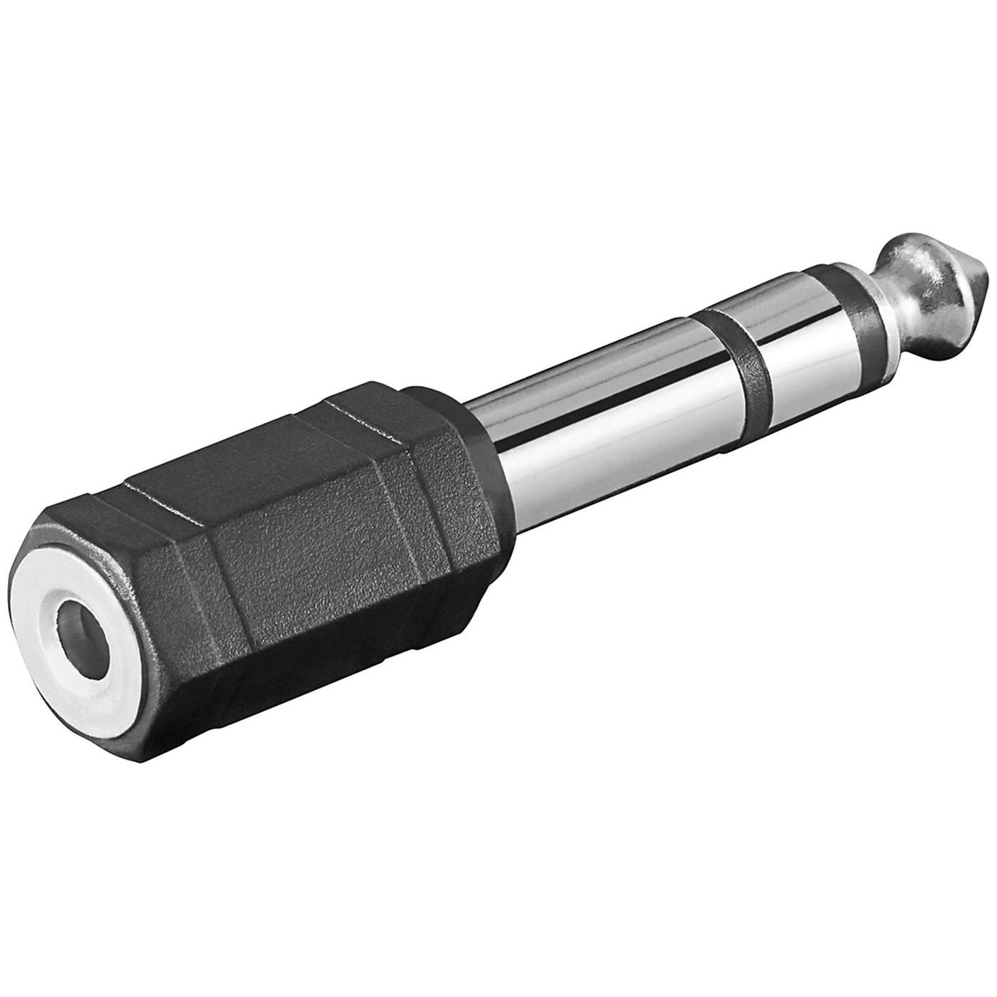 Microconnect Adaptador de Audio 6.35mm a 3.5mm M-F para Ordenador
